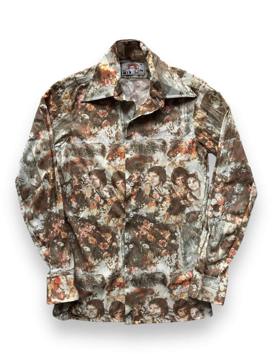 Front of Vintage Saturdays in California Disco Shirt SZ S