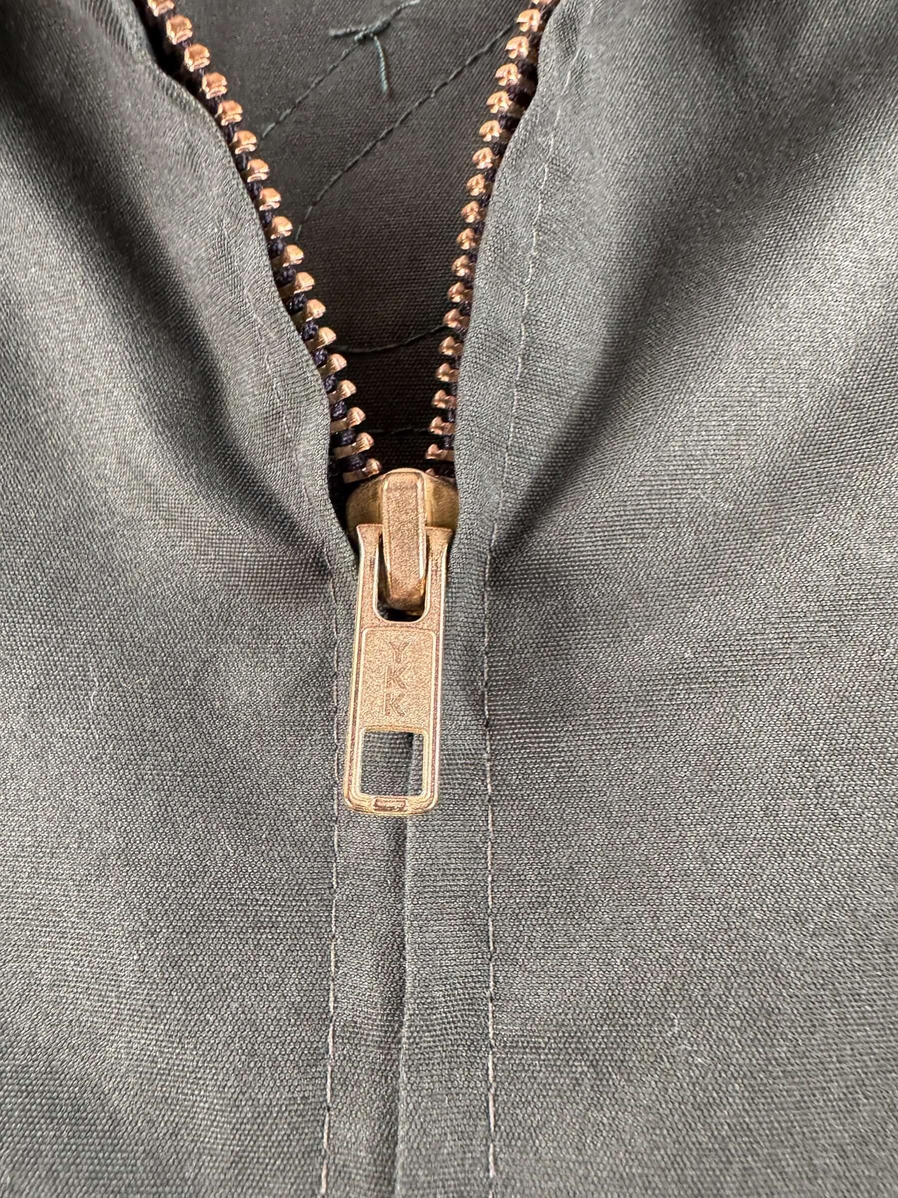Zipper on Filson Grounds Crew Ebbets Field Light Jacket SZ M