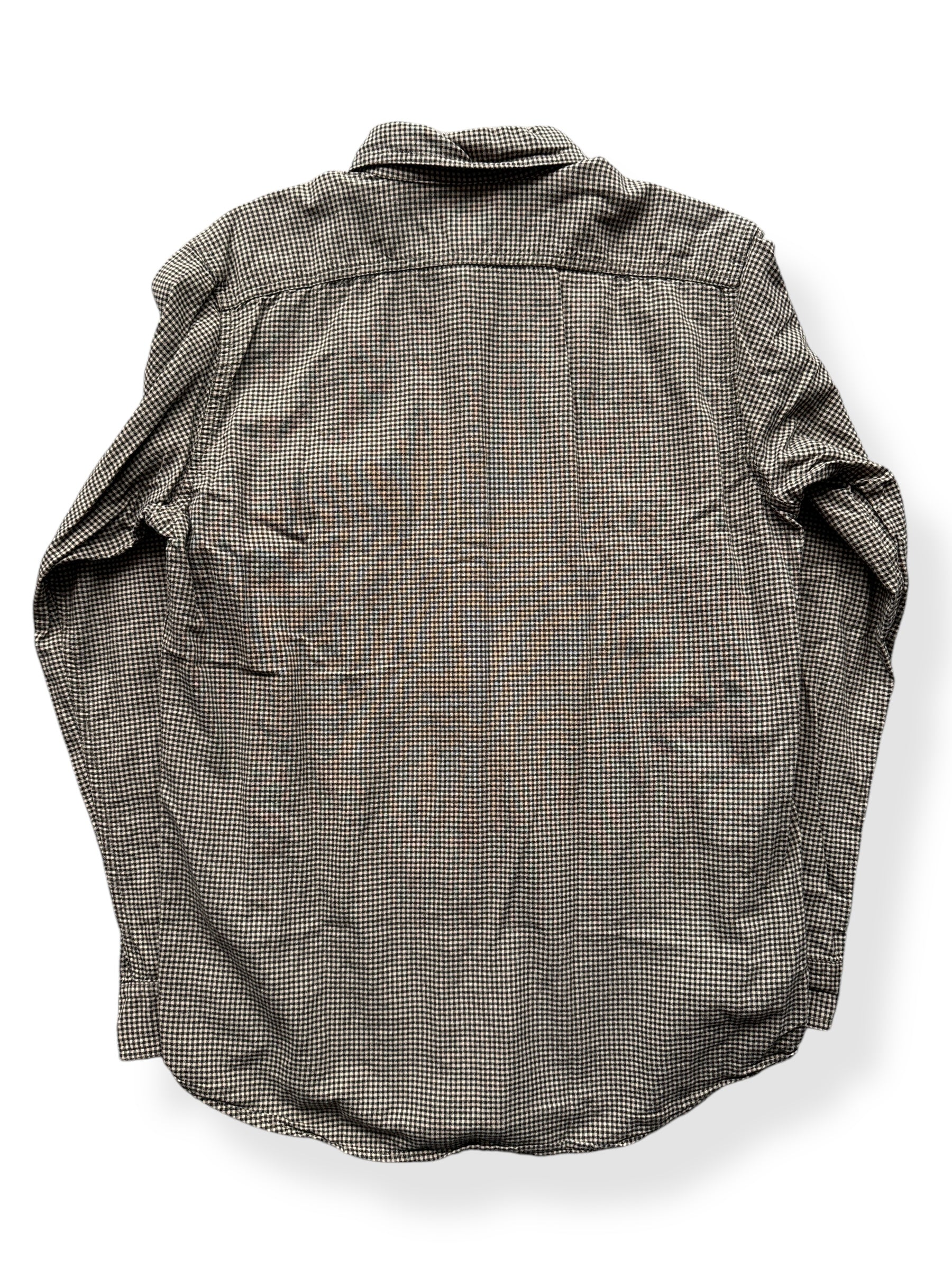 Back of Filson Lightweight Cotton Shirt SZ S