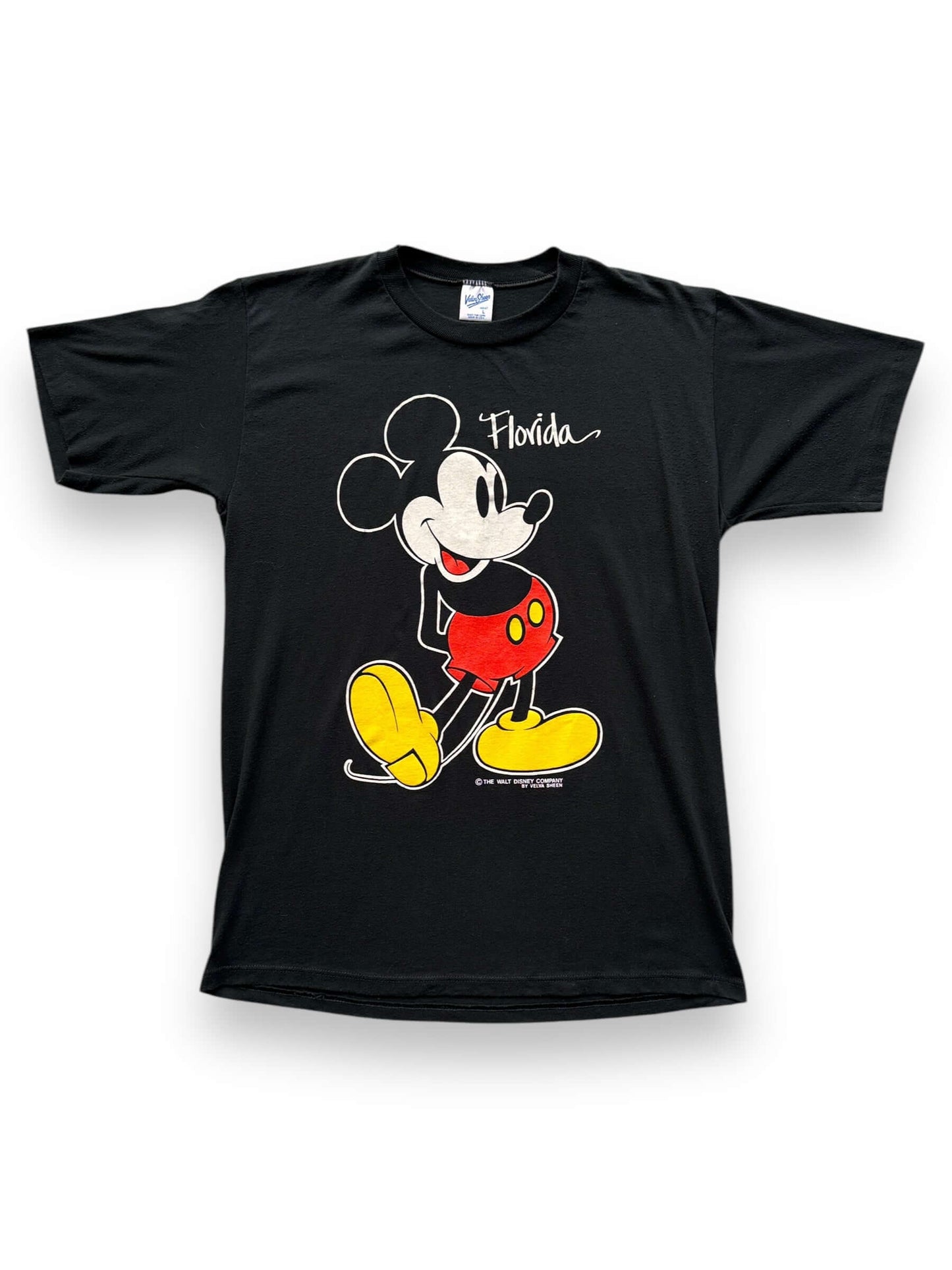 front of Vintage Florida Mickey Mouse Tee SZ M