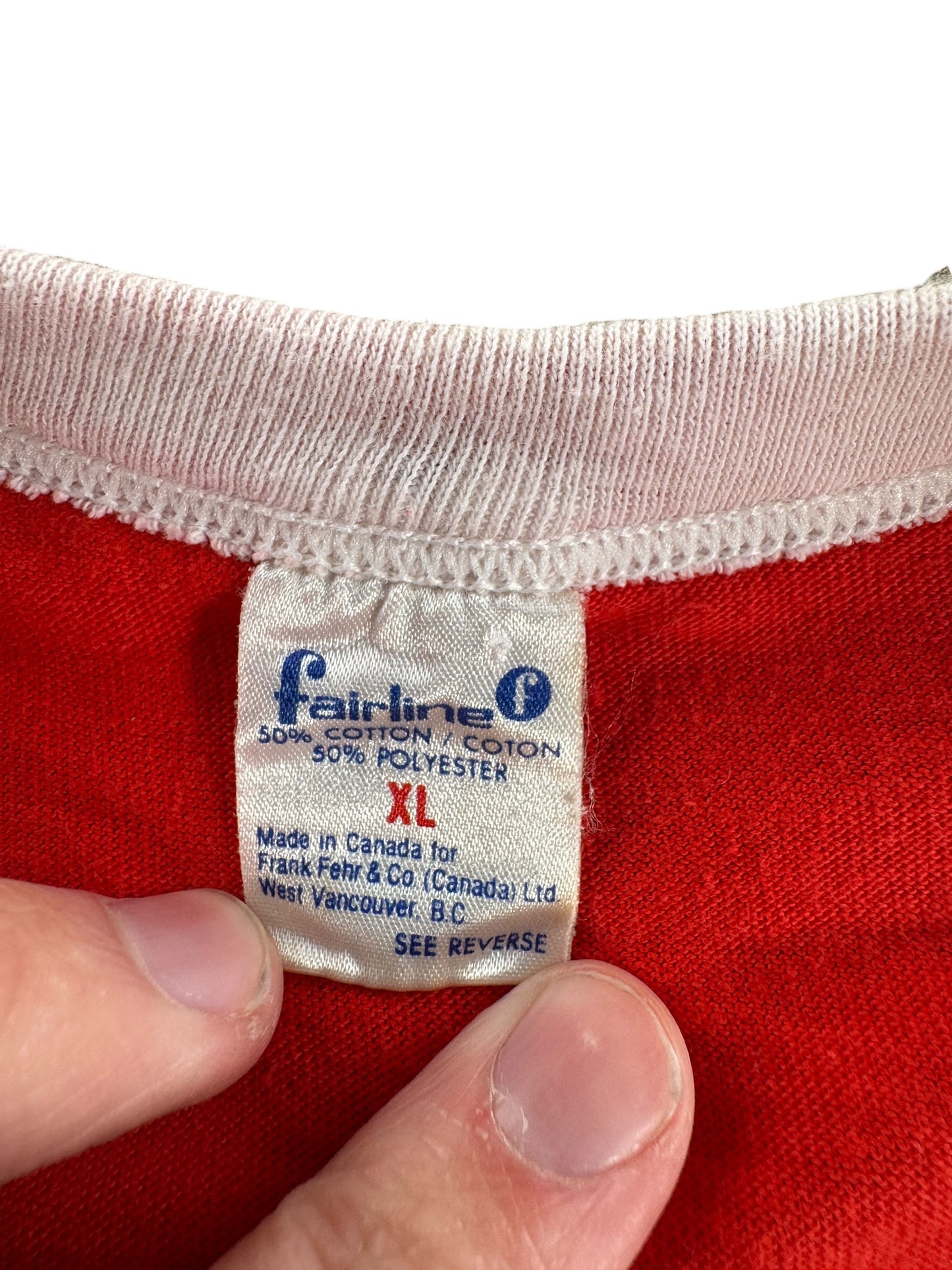 Tag on Vintage Vancouver Team Challenge Tee SZ XL (Fits L)