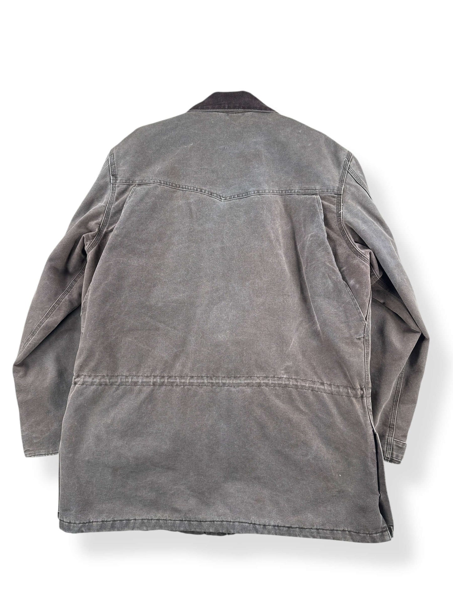 Back of Made in Mexico Carhartt Work Jacket SZ L