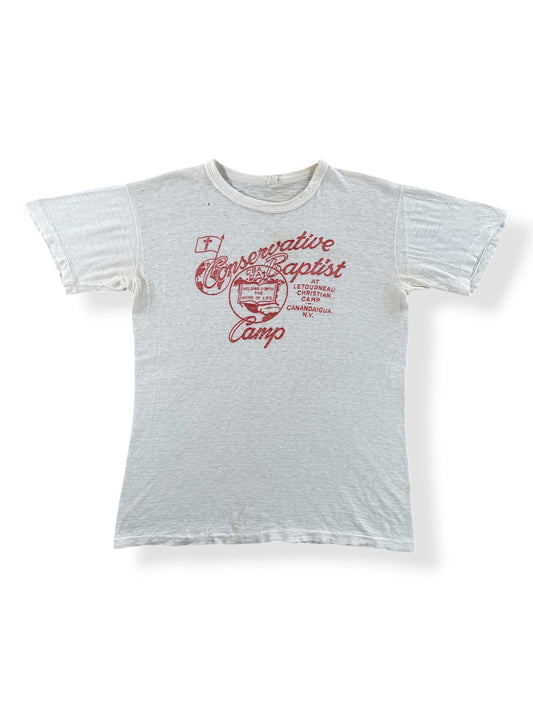 Vintage 50s Conservative Baptist Camp Tee SZ S