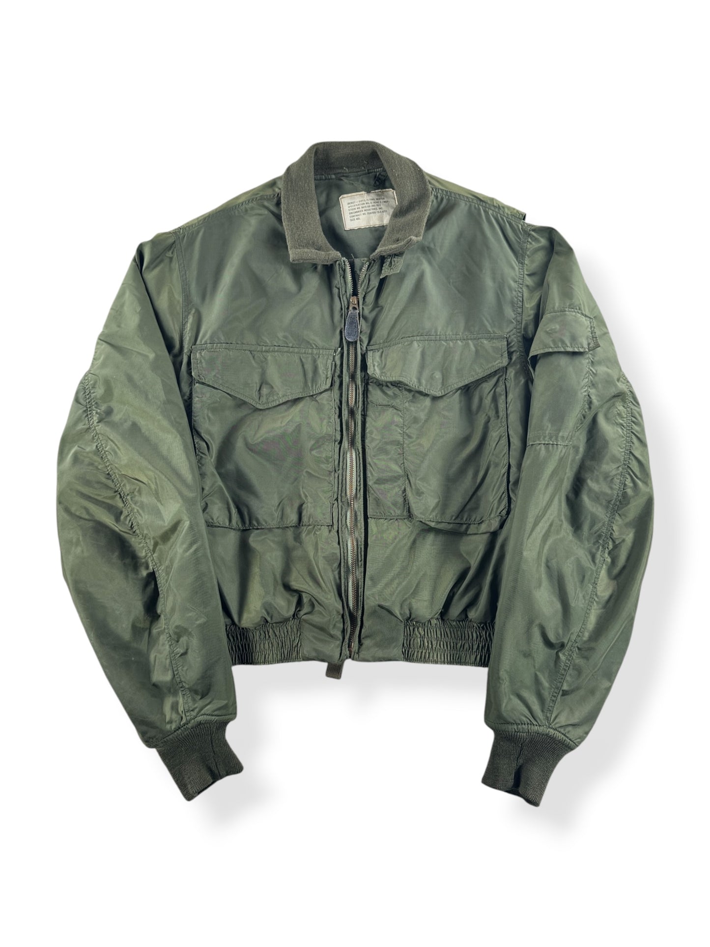 Front of Vintage Vietnam Era G8 Flyers Jacket SZ 40
