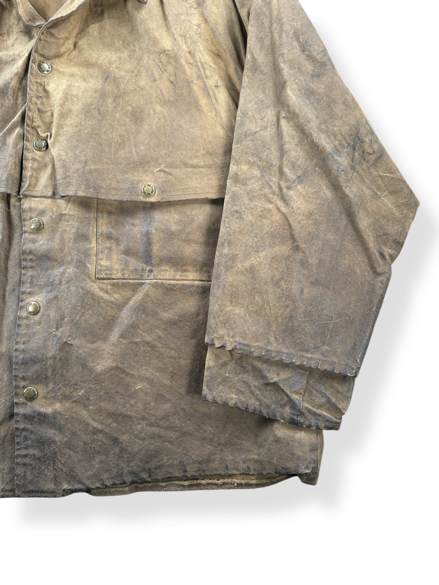 Sleeve on Vintage Filson Double Logger Jacket SZ 40