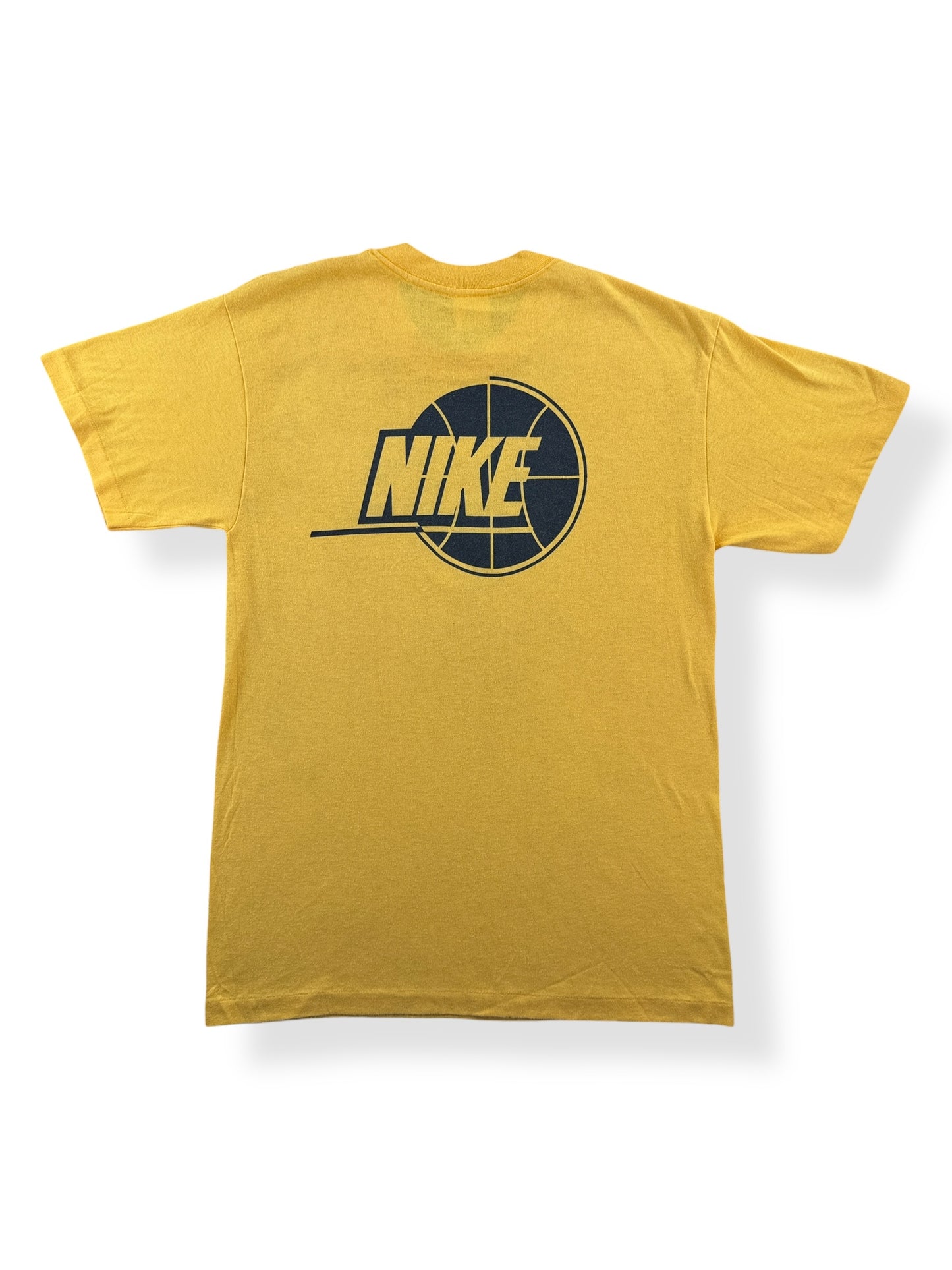 Back of Vintage Nike Grey Tag Purdue Basketball Camp Tee SZ L (Fits M)