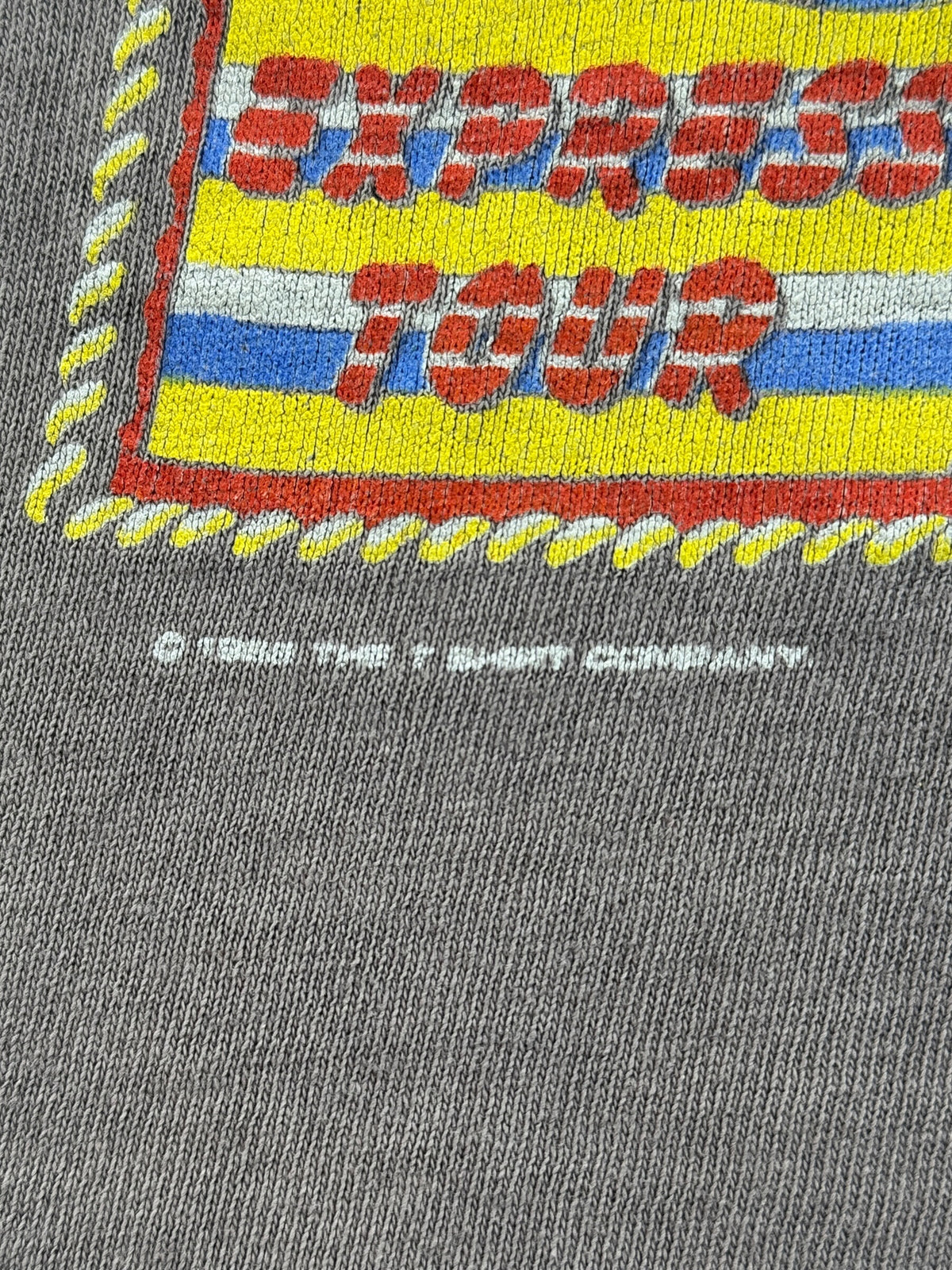 1988 copyright on Vintage Bruce Springsteen Tunnel Of Love Tour Tee SZ L (Fits M)