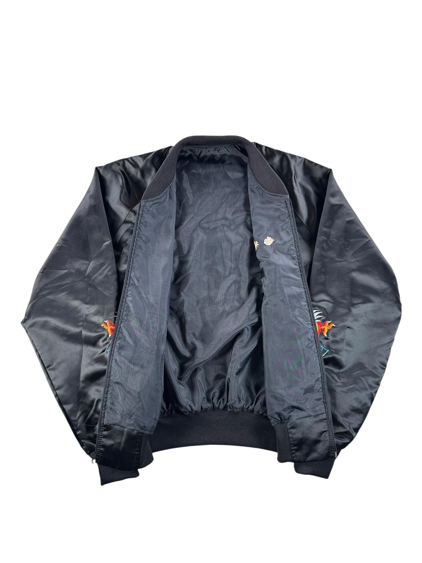 Inside of Vintage Korea Souvenir Jacket SZ L