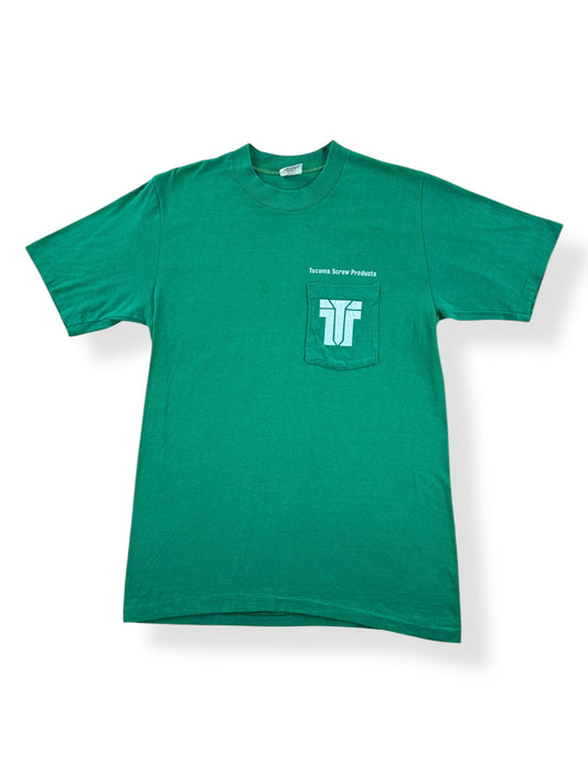 Front of Vintage Tacoma Screw Tee SZ S