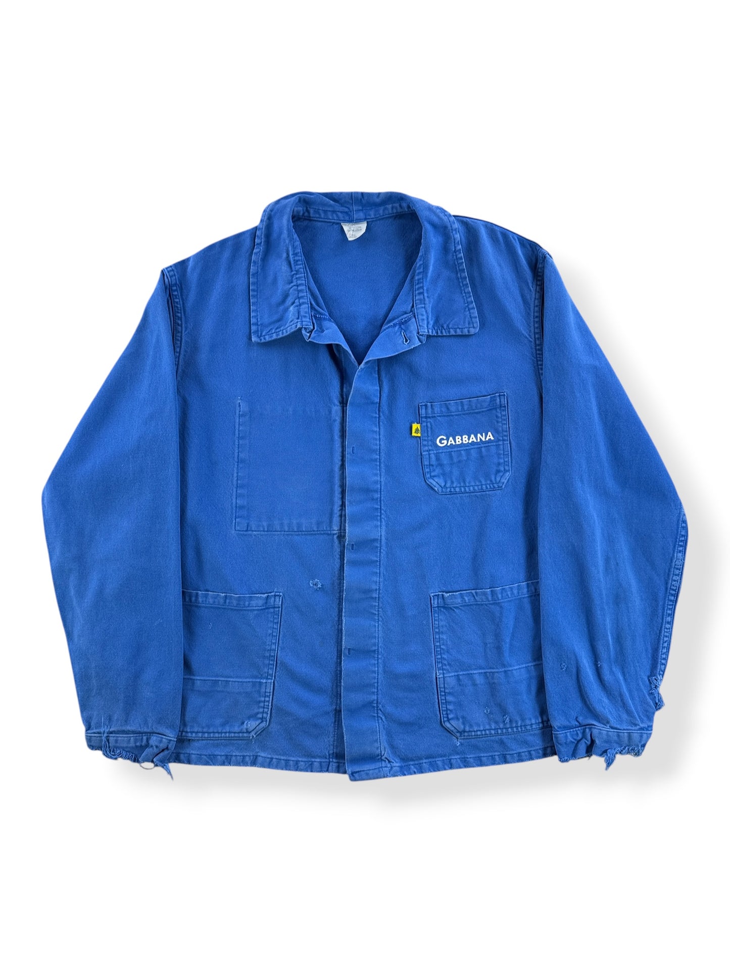 Front of Vintage "Gabbana" French Chore Coat SZ L