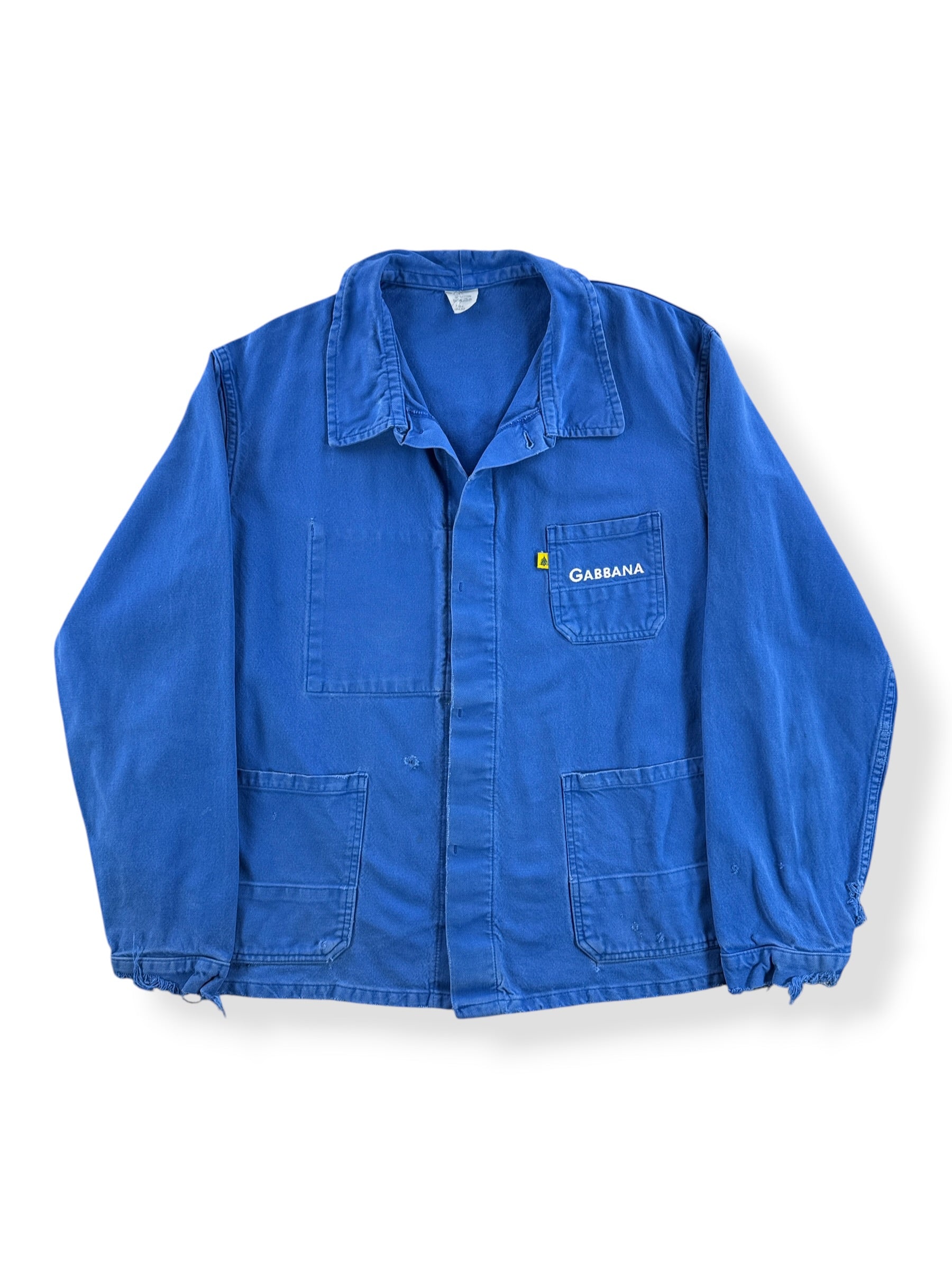 Front of Vintage "Gabbana" French Chore Coat SZ L