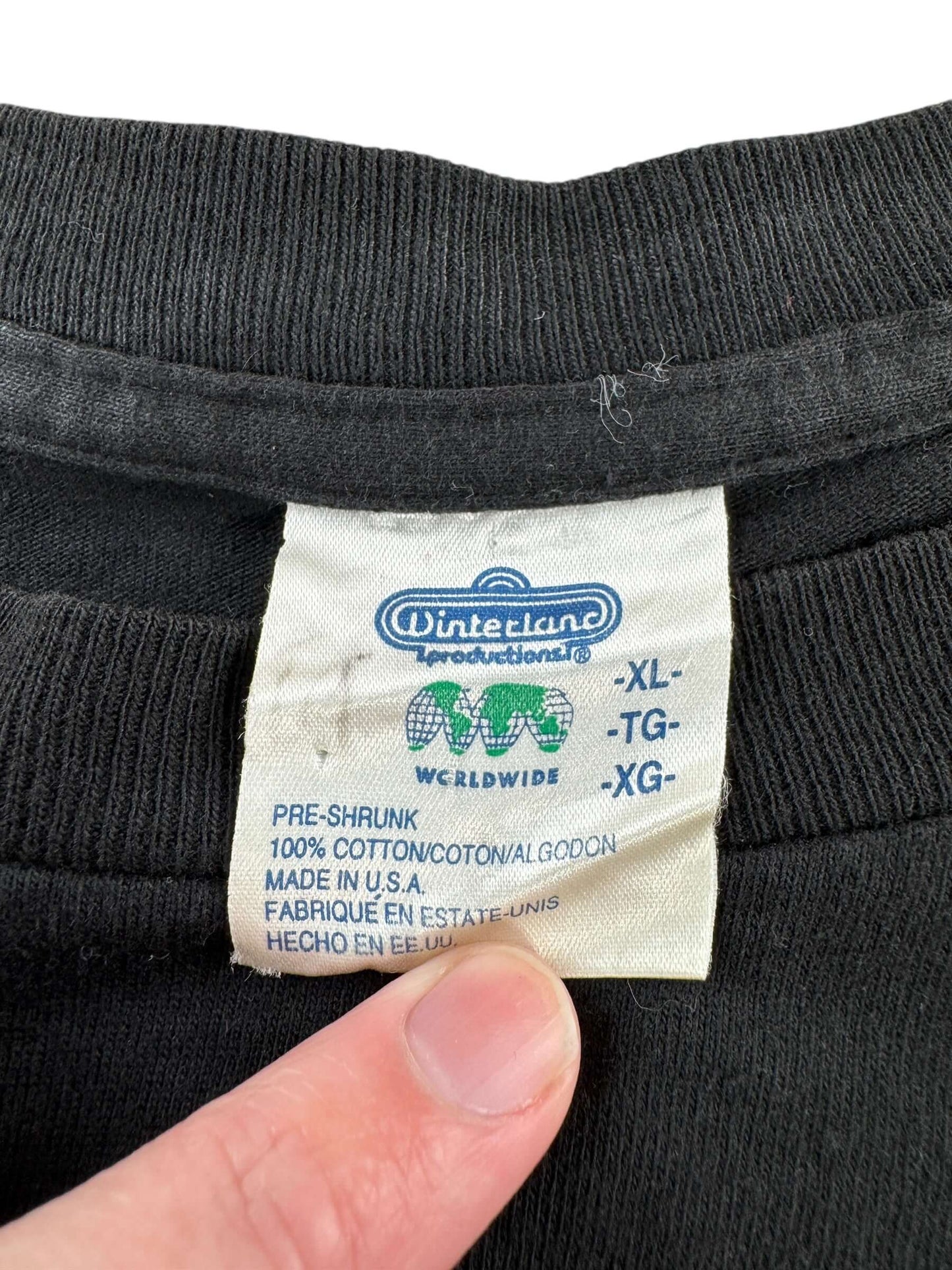 Tag on Vintage 90s Era Doors Band Tee SZ XL