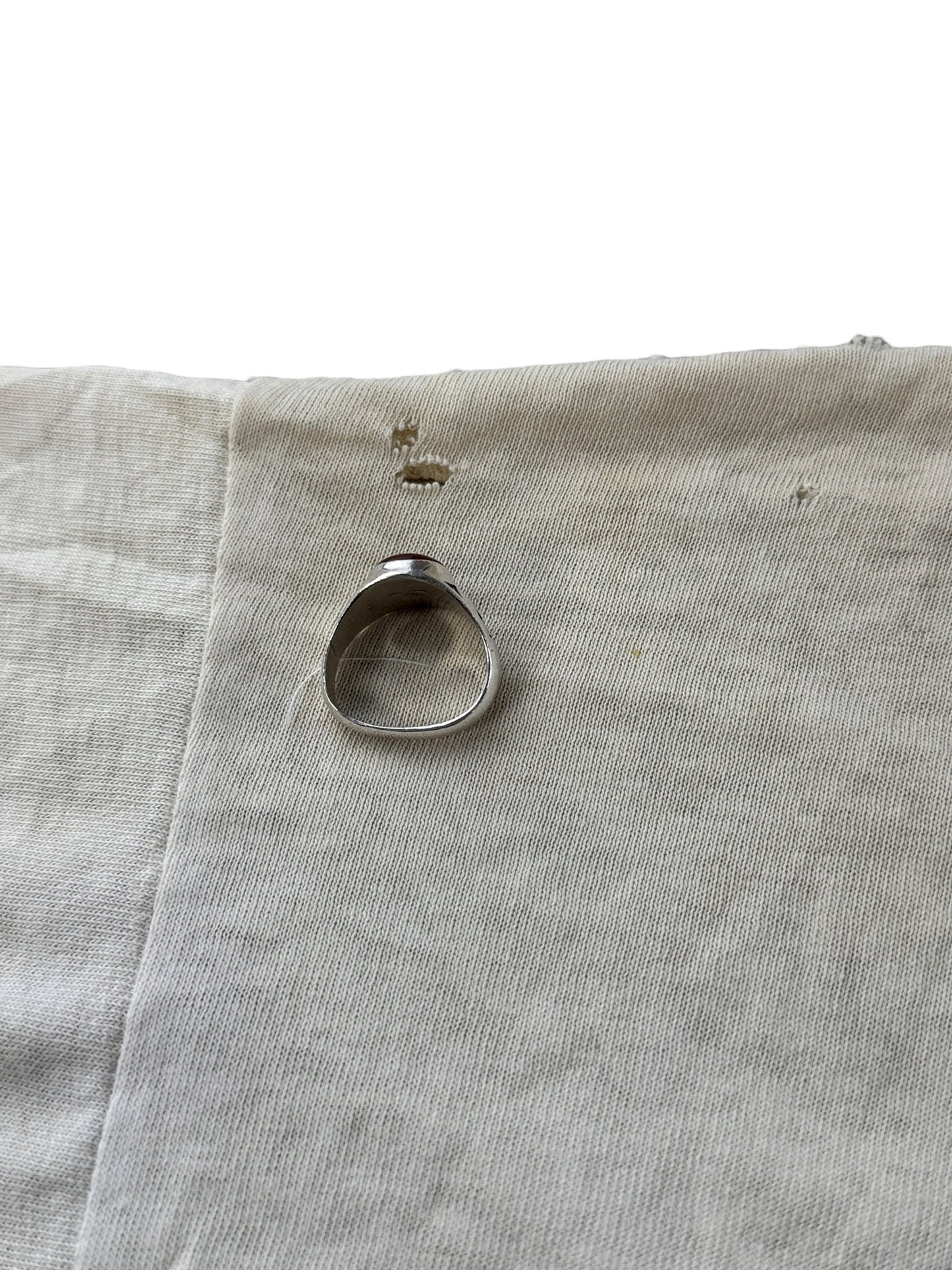 Small hole on shoulder of Vintage '90 Spring Tour Grateful Dead Bart Simpson Thrasher Tee SZ XL