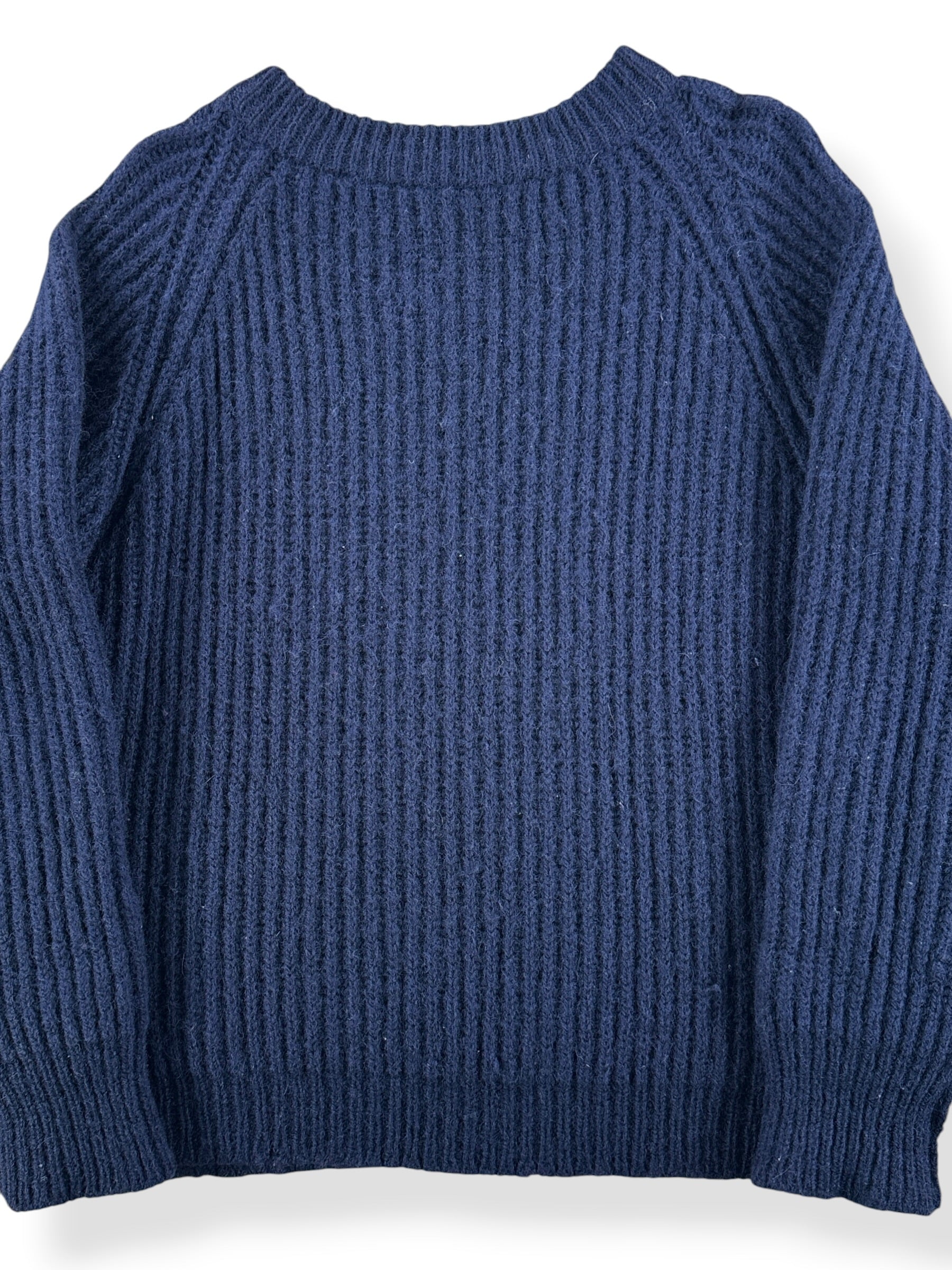 Front Close Up of Vintage Bully Buck Wool Sweater SZ L (Fits M)