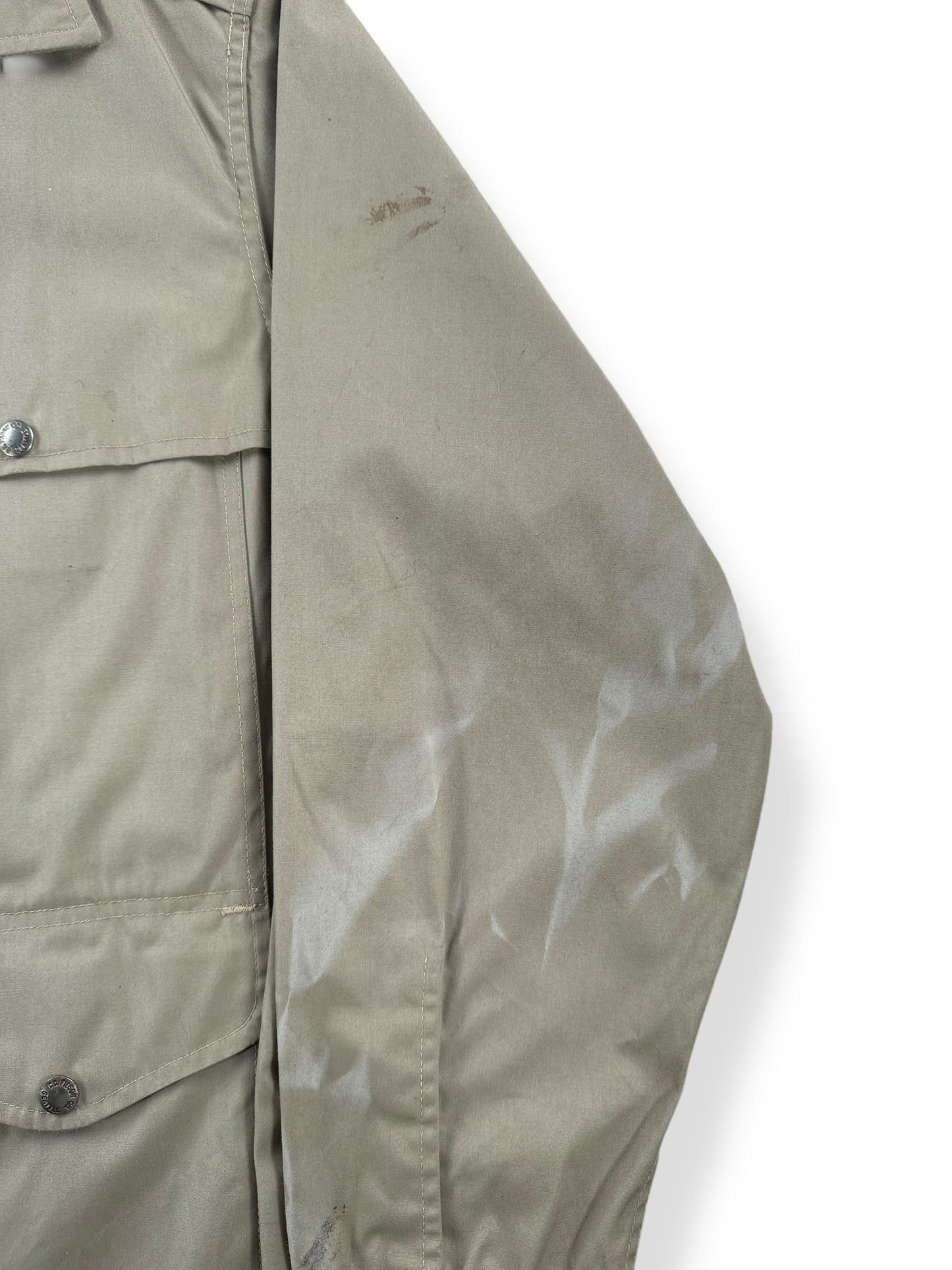 Fading of Vintage Eddie Bauer Filson Jacket SZ 38