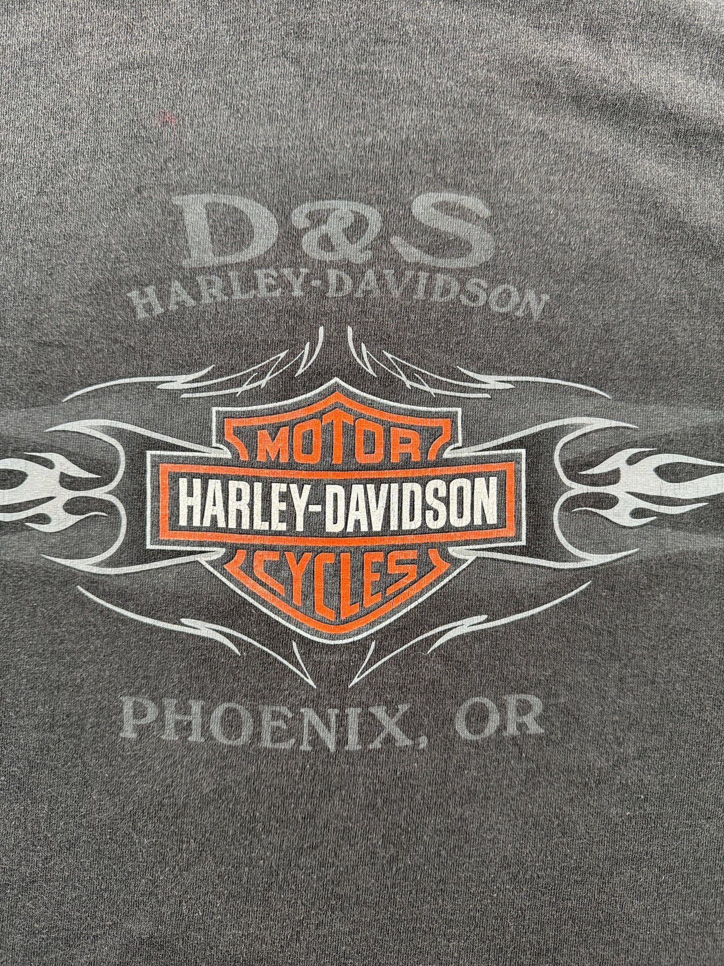 Back Graphic of Vintage Harley Davidson Phoenix OR Tank Top SZ L
