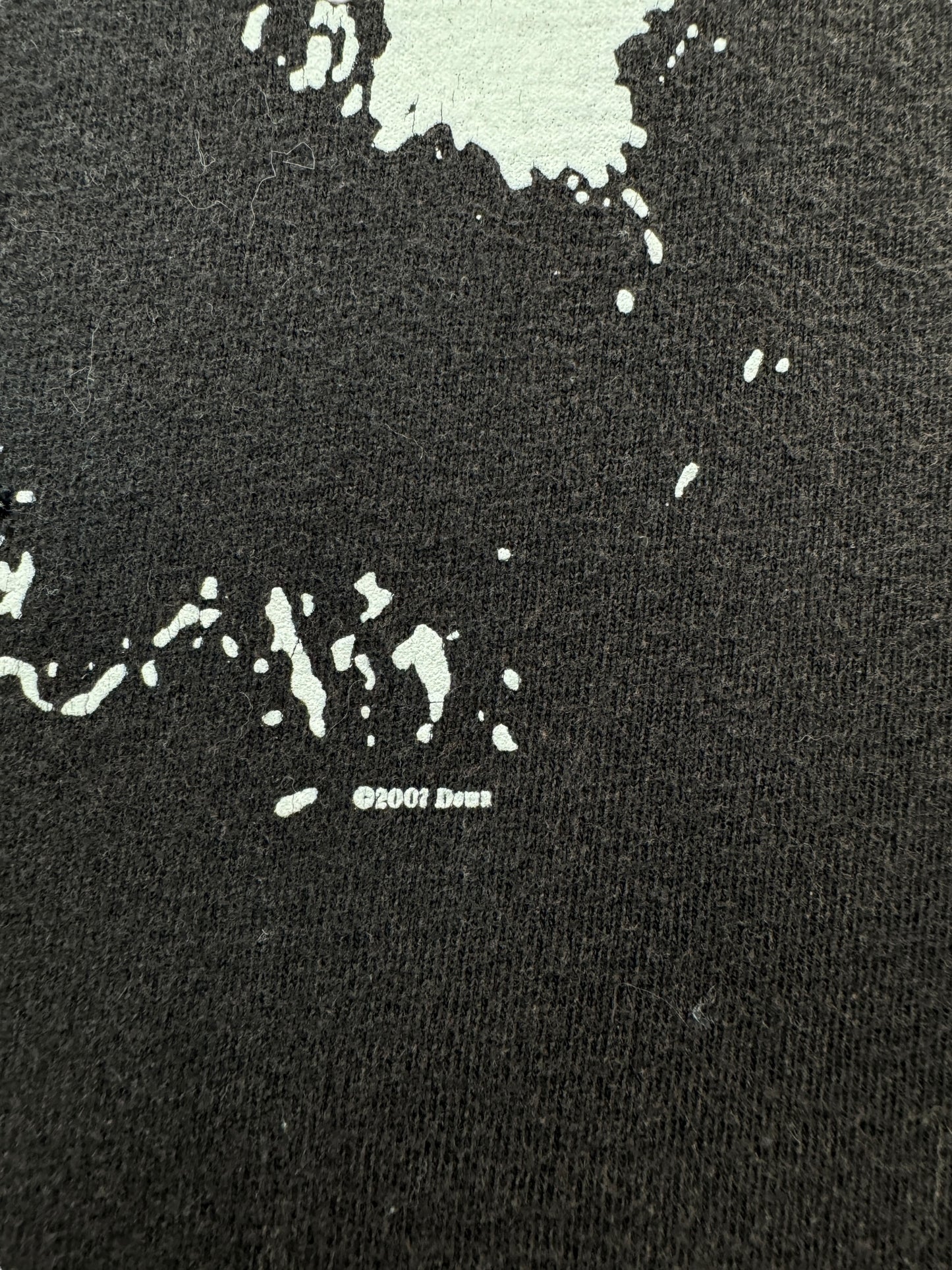 2007 Trademark on Down Smoking Jesus 2007 Thrasher Tee SZ XL