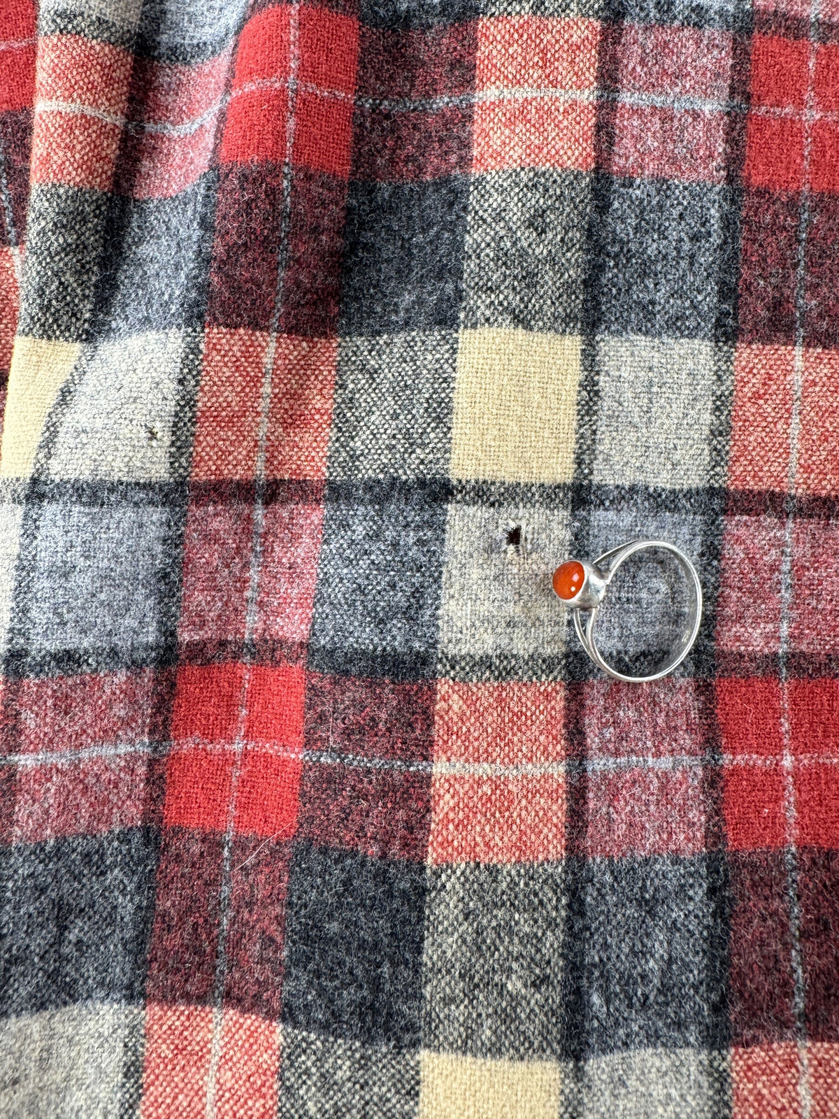 Hole on Pendleton Lodge Board Shirt Jac SZ XXL Long