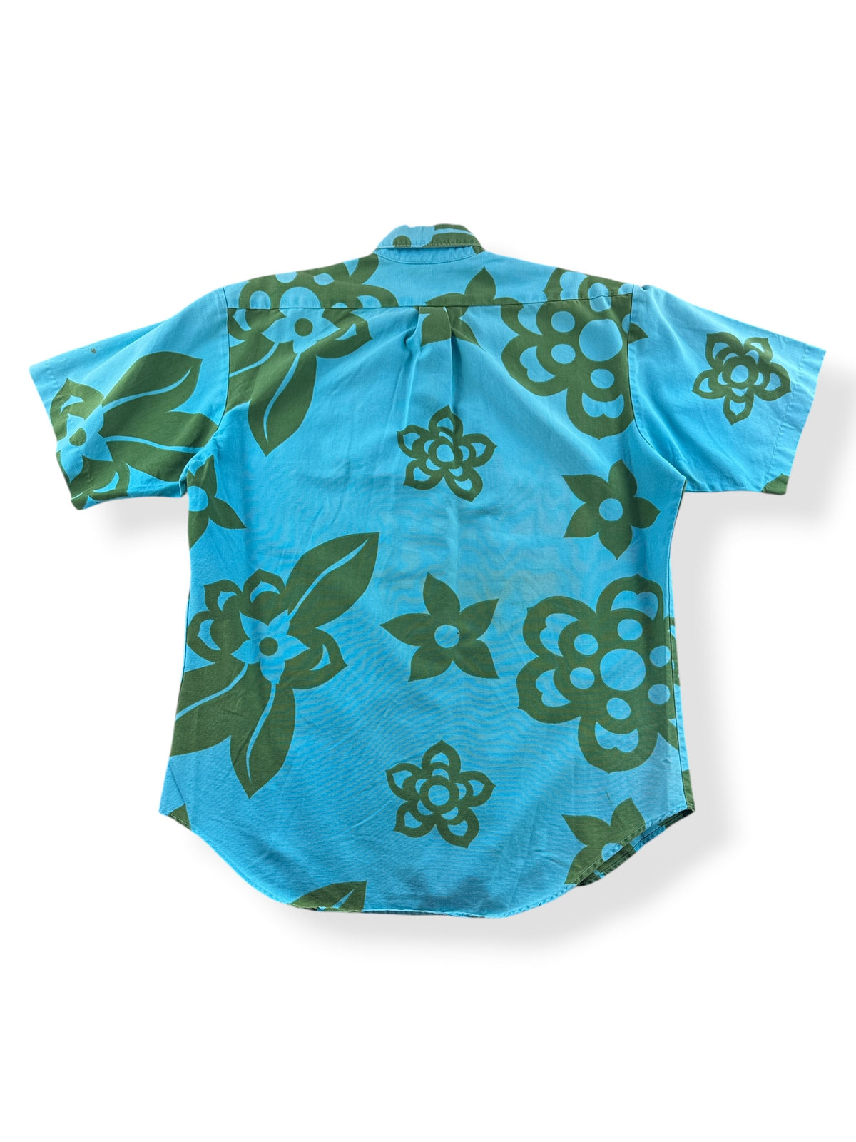 Back of Vintage Tropicana Cotton Aloha Shirt SZ L