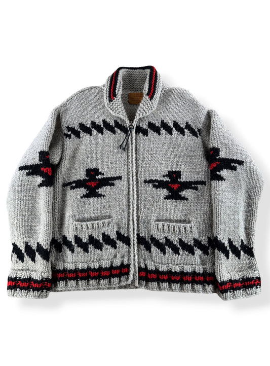 Front of Filson Limited Edition Thunderbird Cowichan Style Sweater SZ M