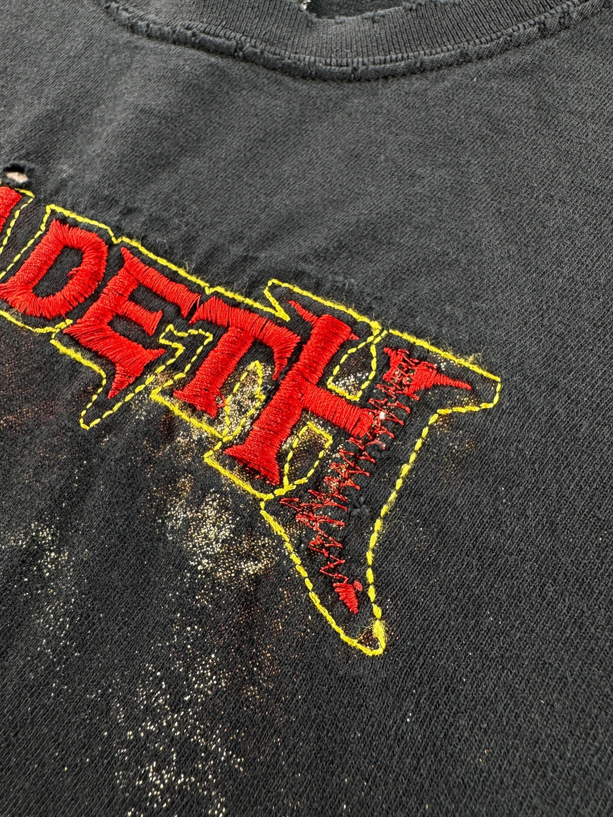 mend of Vintage Megadeth Thrashed Tee SZ M