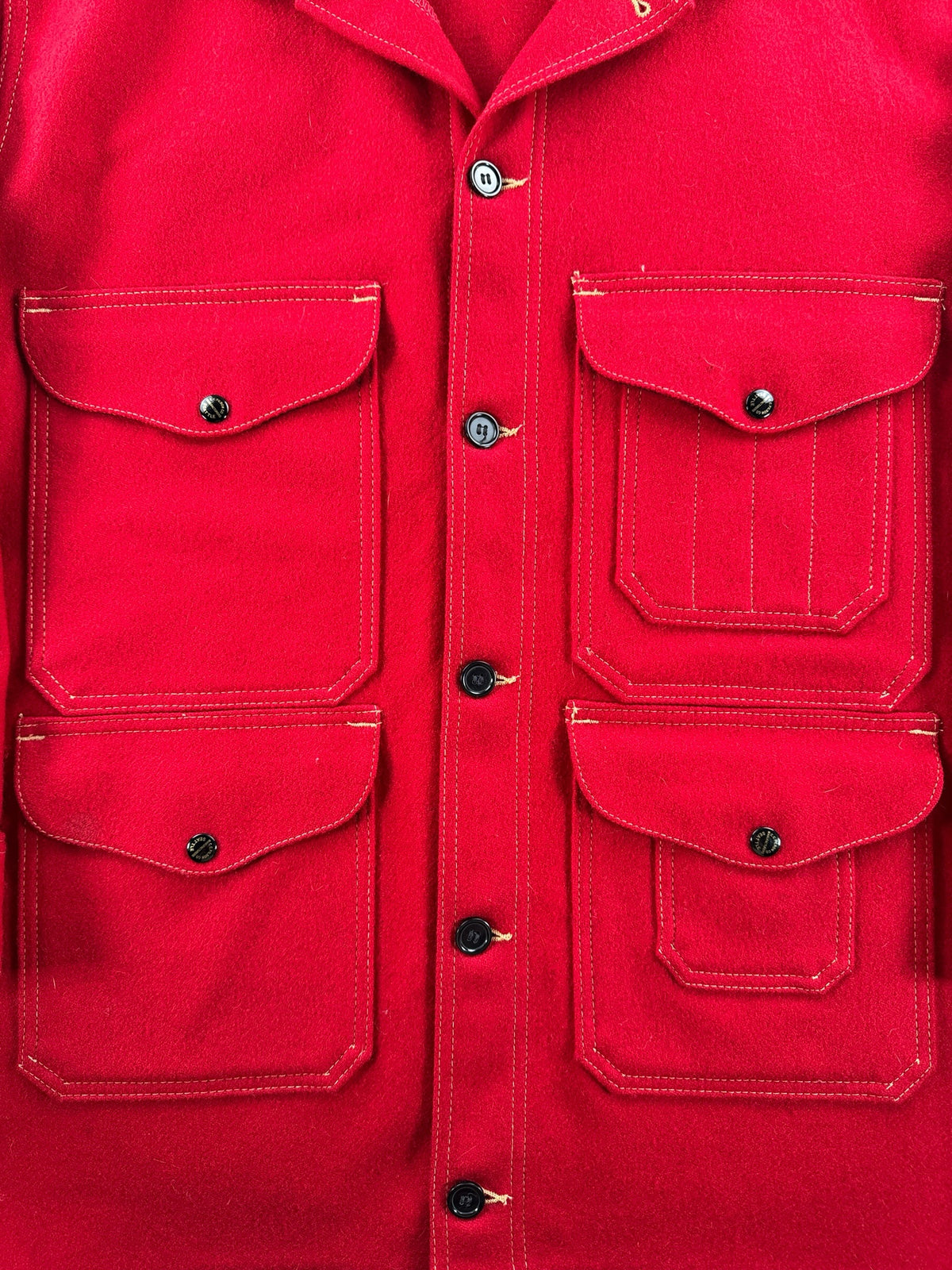 Pockets on Filson Limited Edition 1897 Collection Scarlet Cruiser SZ L