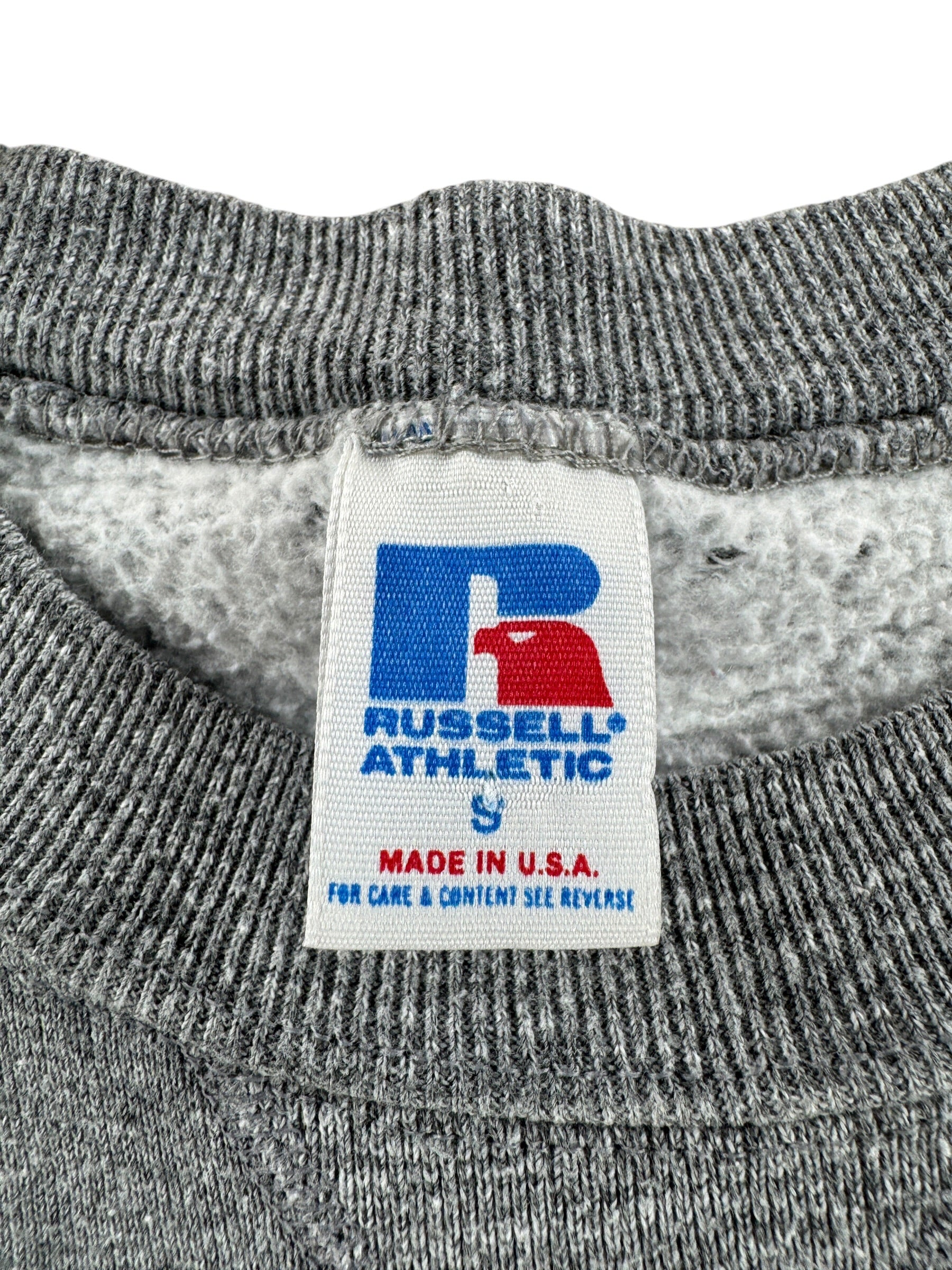 Tag on Vintage SPU Rowing Crewneck SZ S