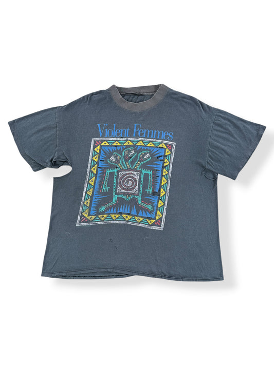 Front of Vintage Violent Femmes '92 Tour Tee SZ XL - AS IS