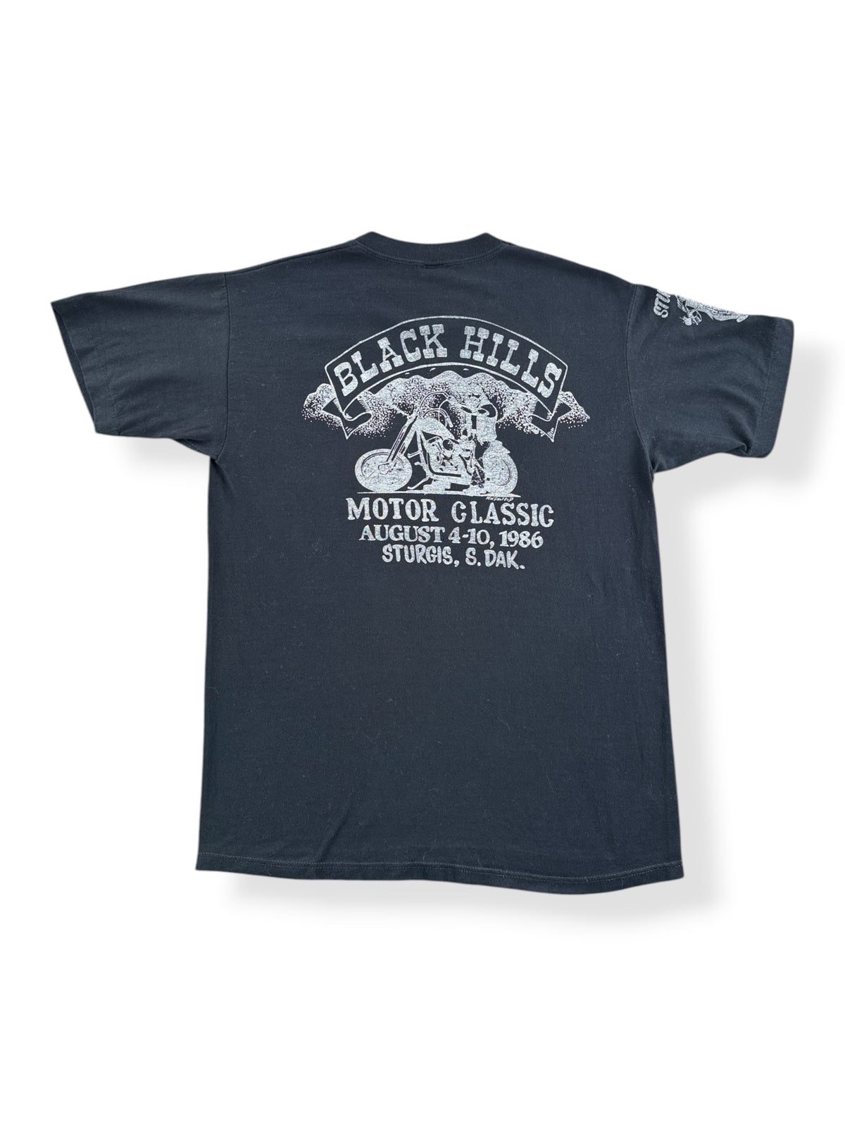 Maglia Denim Senza Maniche Sturgis Black Hills Rally 2012 – Nera (Taglie Multiple) - Foto 2