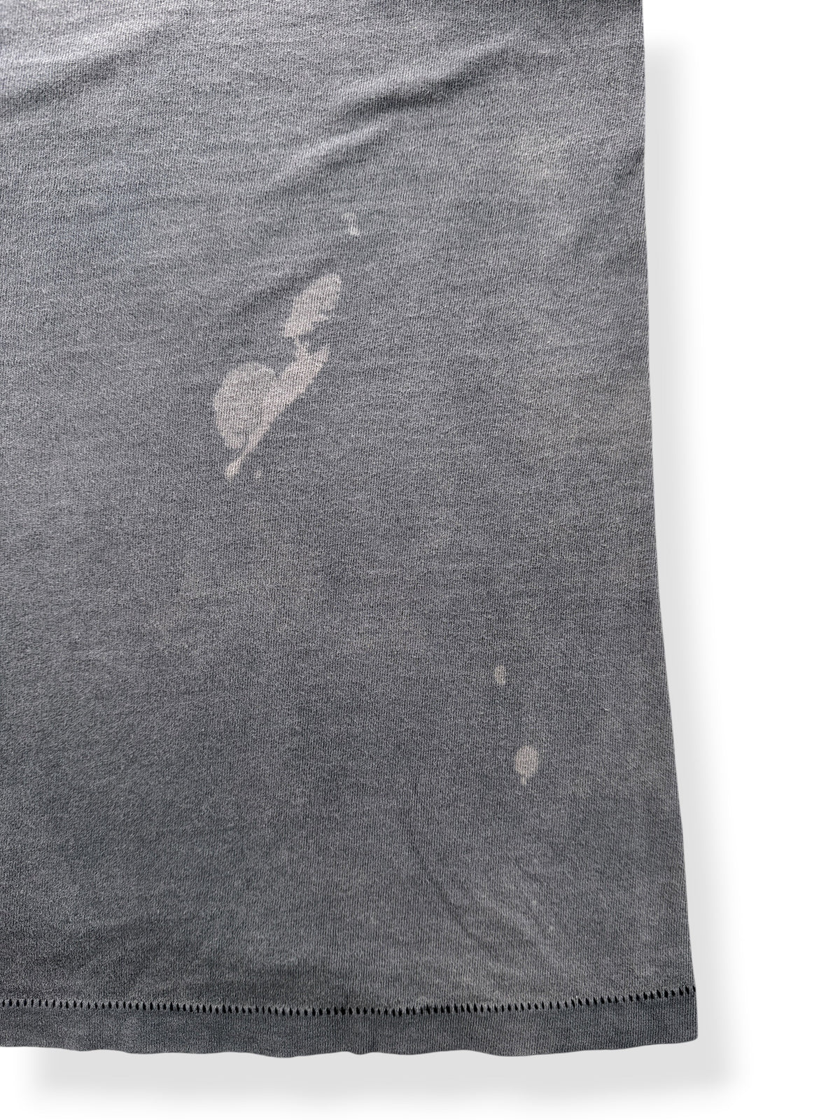 Bleach stains on back of Vintage Smoked Out Winston Pocket Tee SZ XL