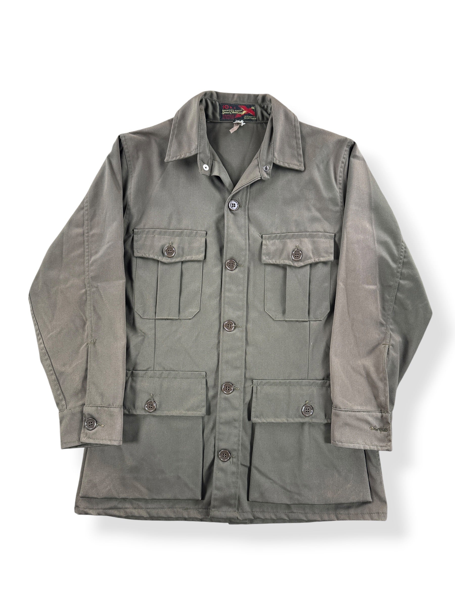 Front of Vintage 10x Brand Hunting Jacket SZ M
