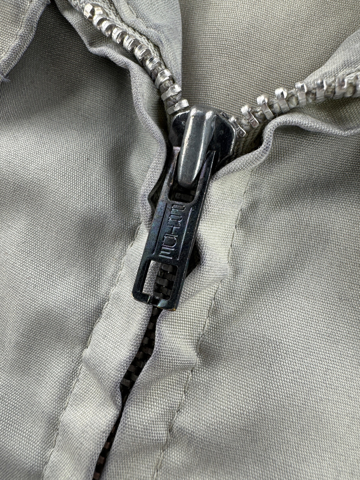 Zipper on Vintage Purdue Shoemakers Jacket SZ S
