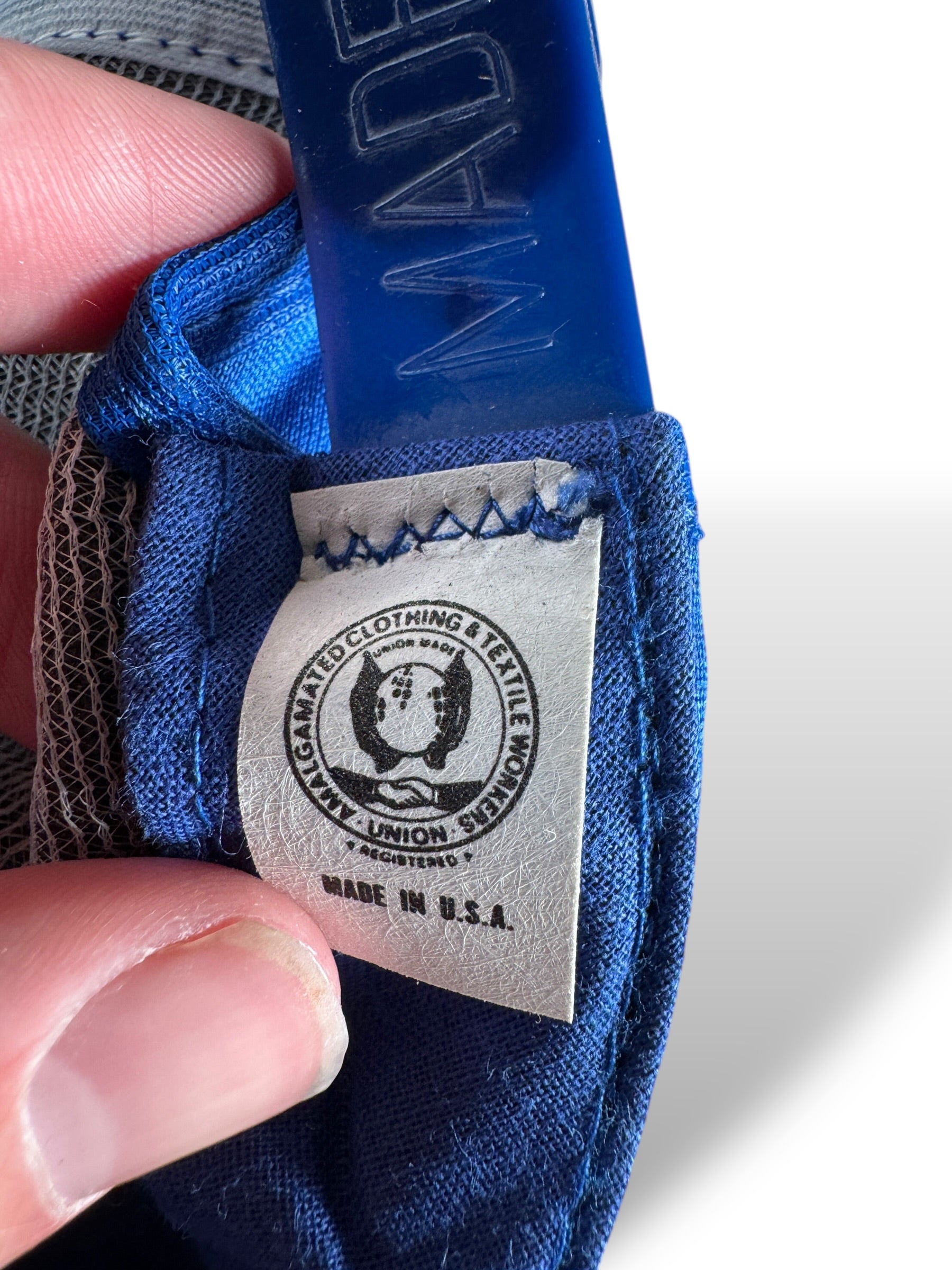 Tag on Vintage Local 1097 Union Hat SZ OSFA
