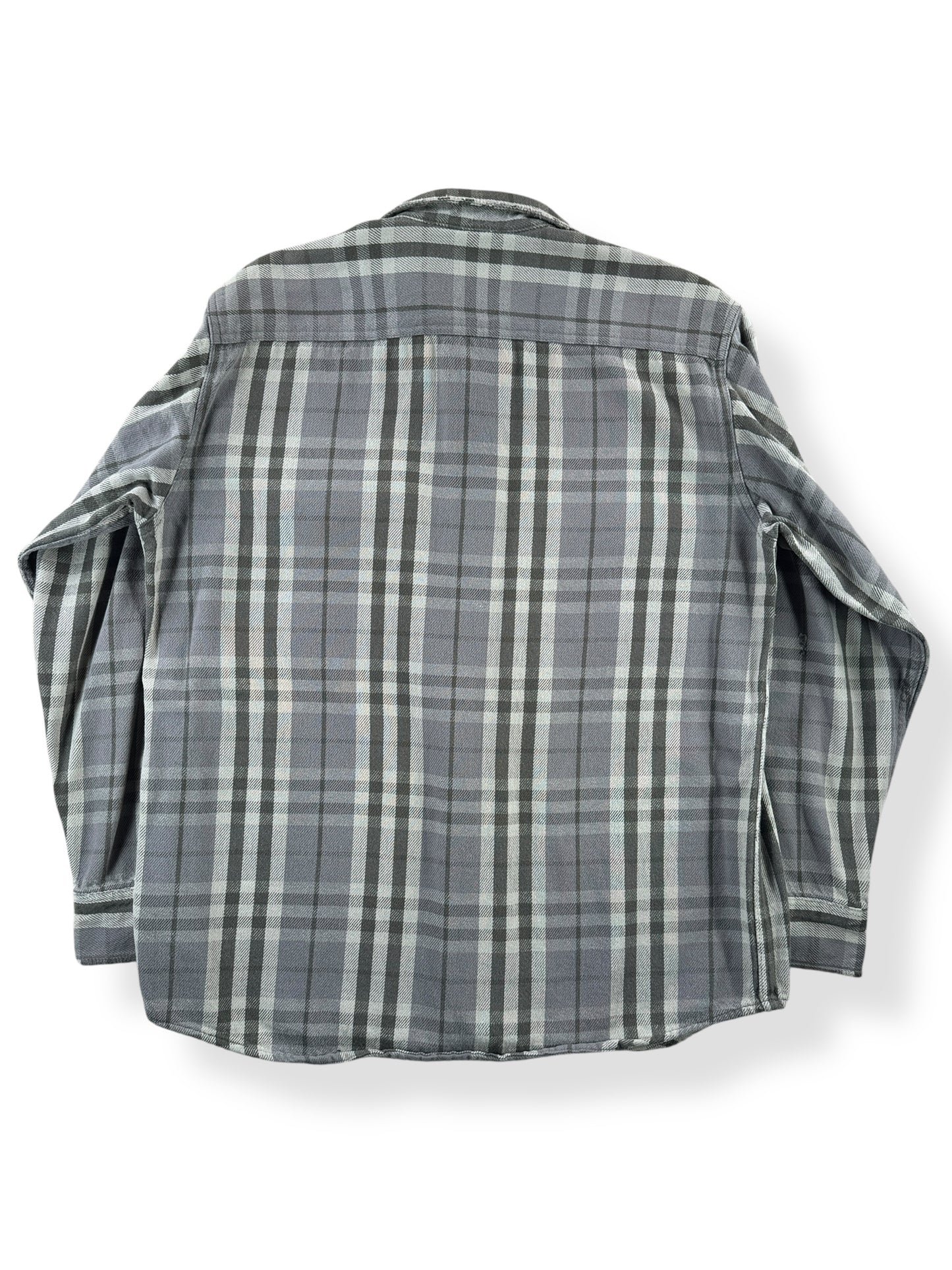 Back of Vintage Field and Stream Cotton Flannel SZ L