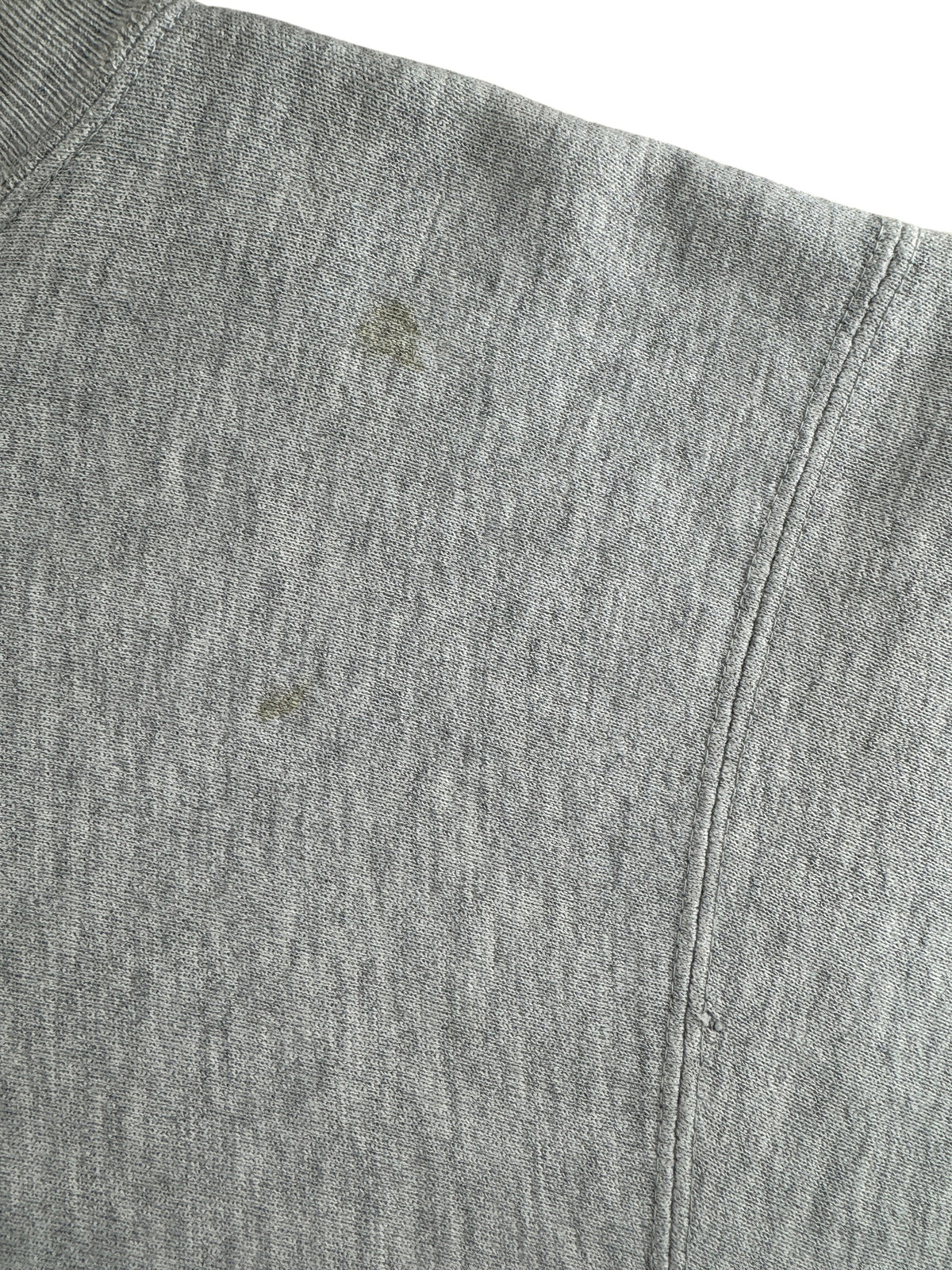 Stains on shoulder Vintage Colgate Champion Reverse Weave Crewneck SZ XL (Fits L)