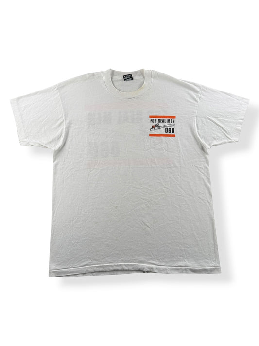 Front Vintage 90s Stihl 066 Chainsaw Tee SZ XL