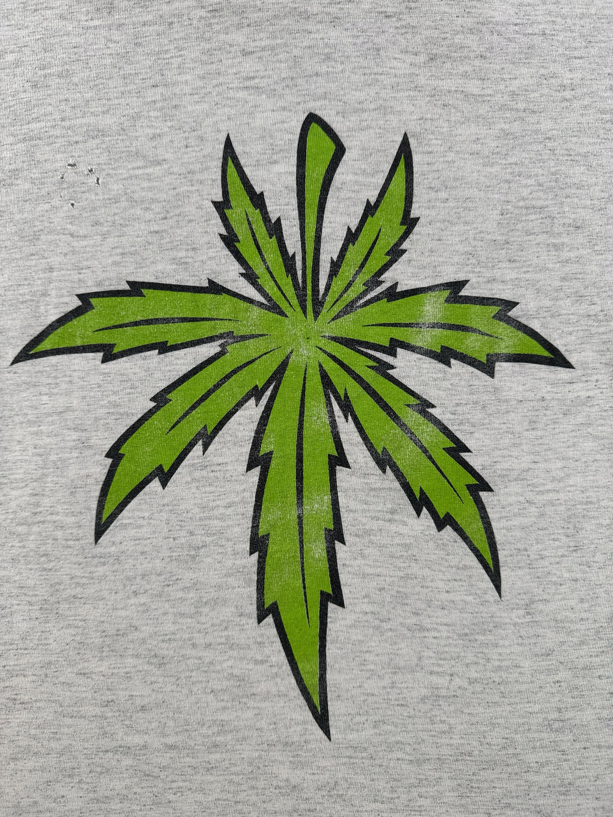 Back graphic on Vintage Nature's Finest Weed Tee SZ XL - AS IS