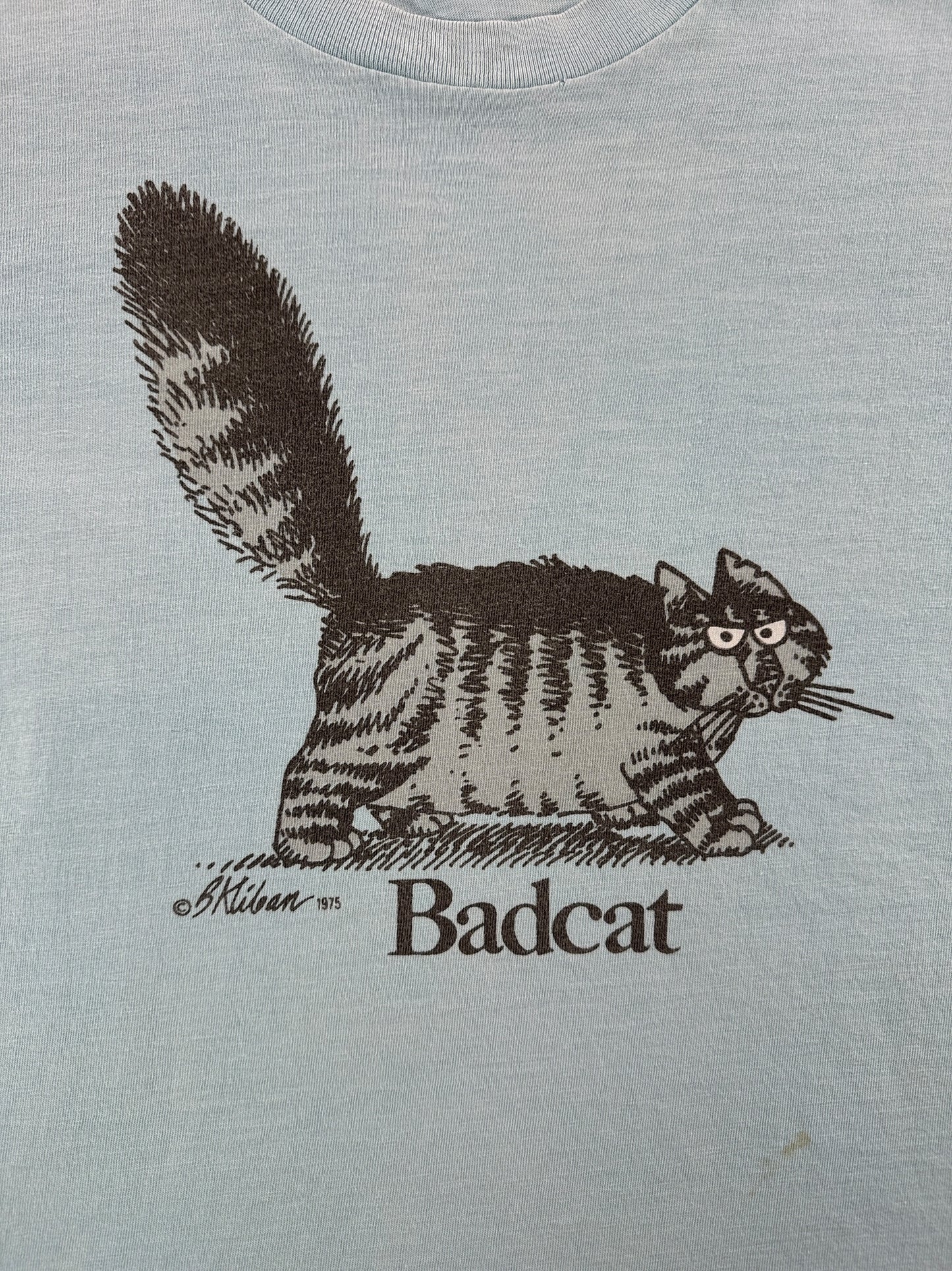 Graphic of Vintage Badcat Kliban Crazy Shirts Tee SZ M