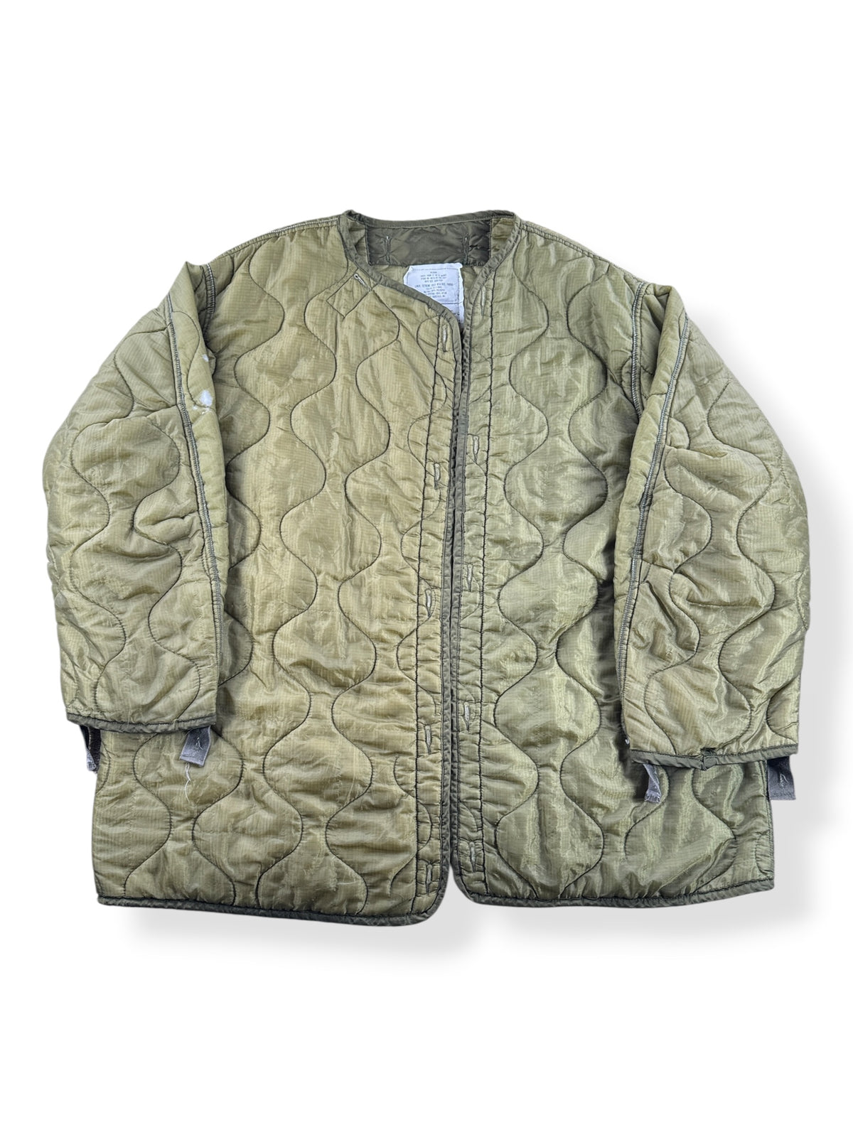 Front of Vintage Military Parka Liner Jacket SZ M