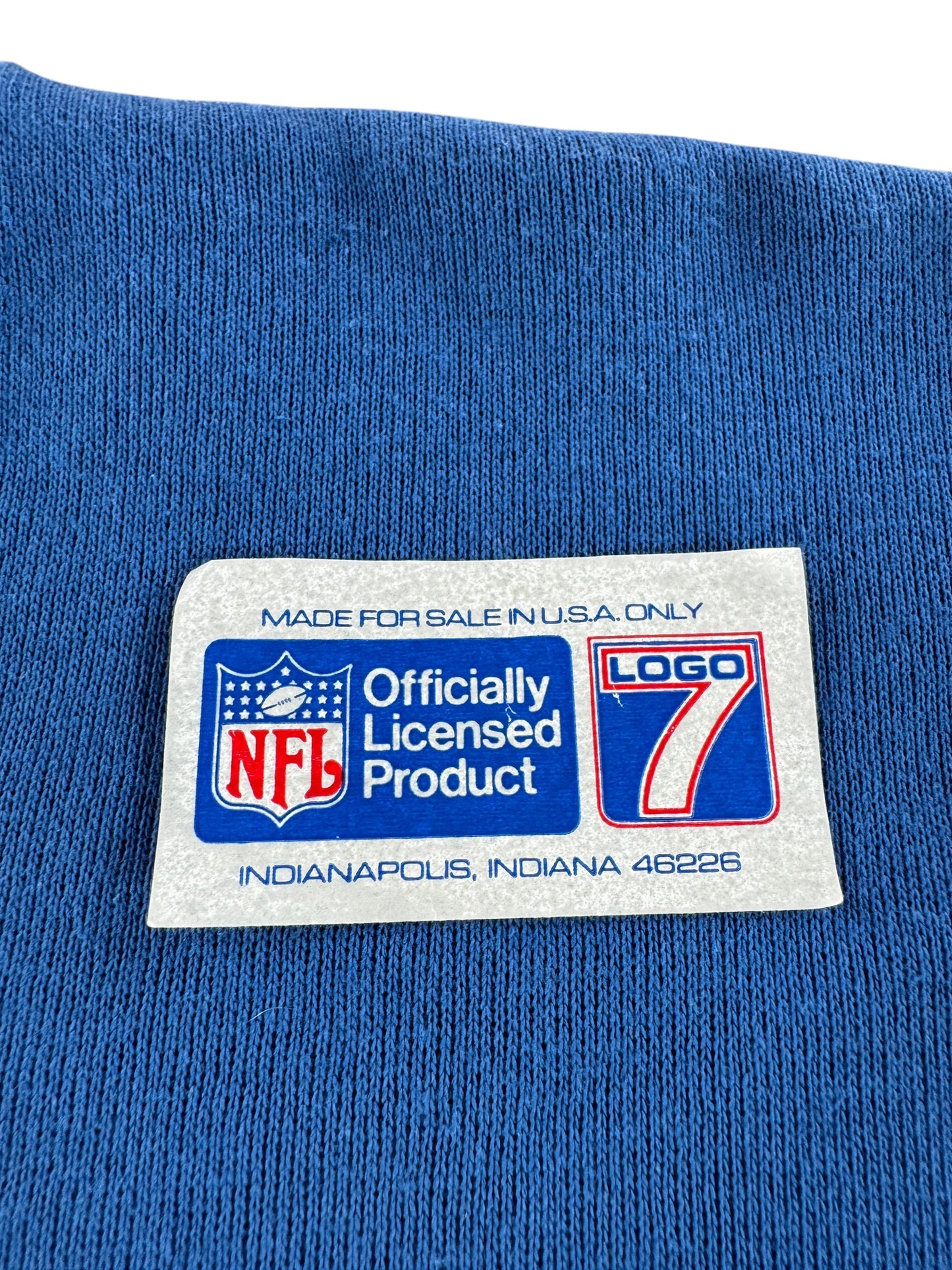 NOS Tag on Vintage NOS Seahawks Steve Largent #80 Crewneck SZ L (Fits M)