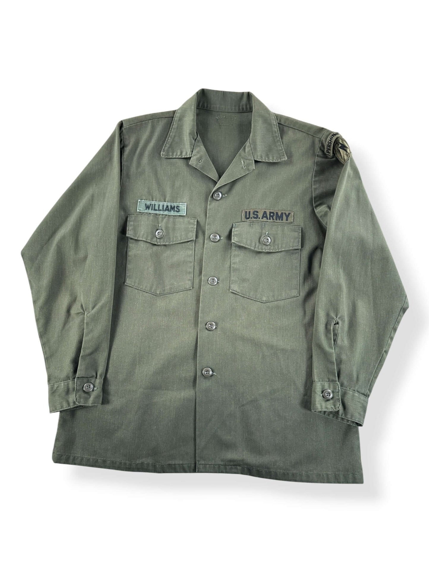Front of Vintage Named US Army Shirt SZ L