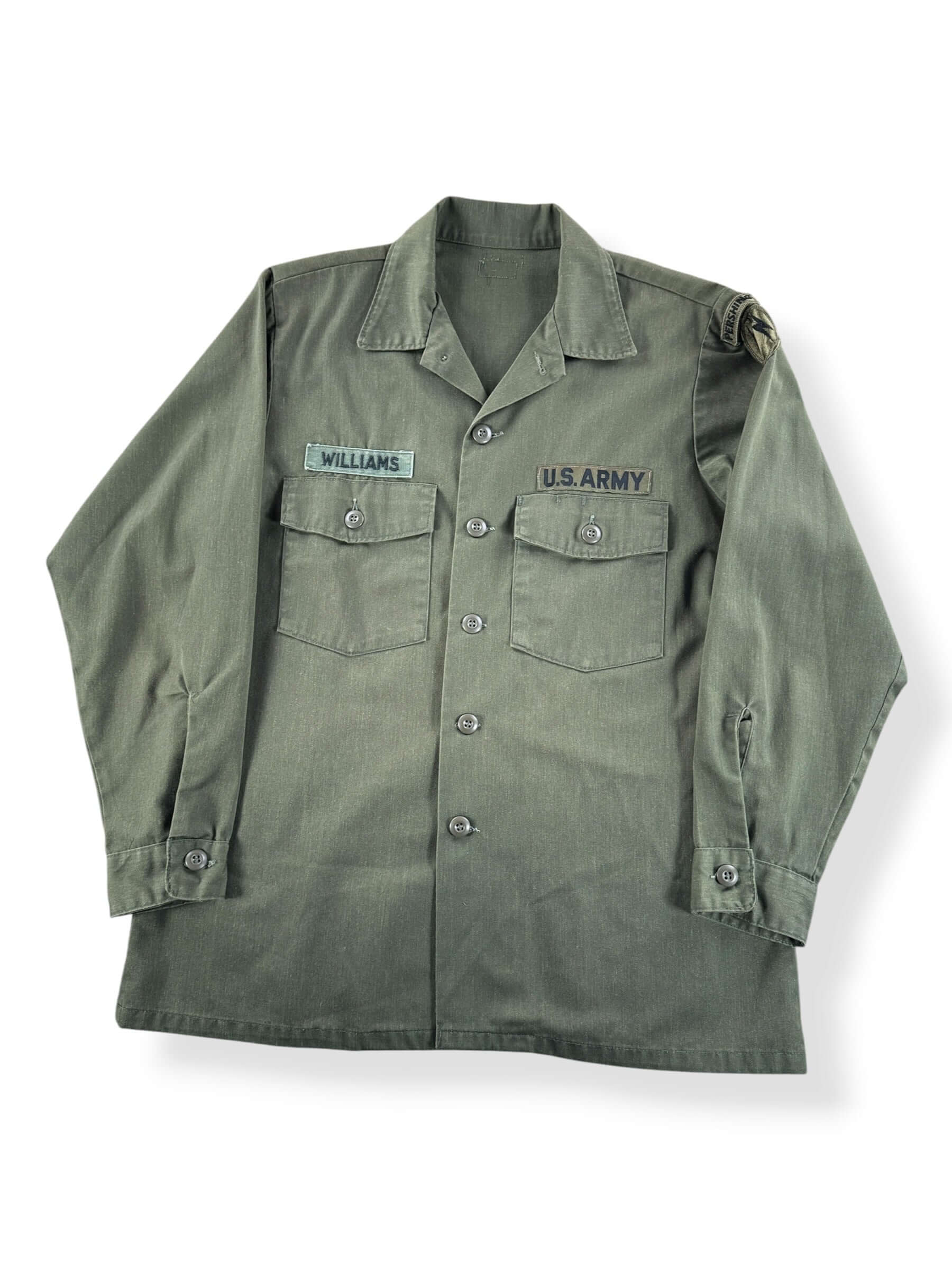 Front of Vintage Named US Army Shirt SZ L