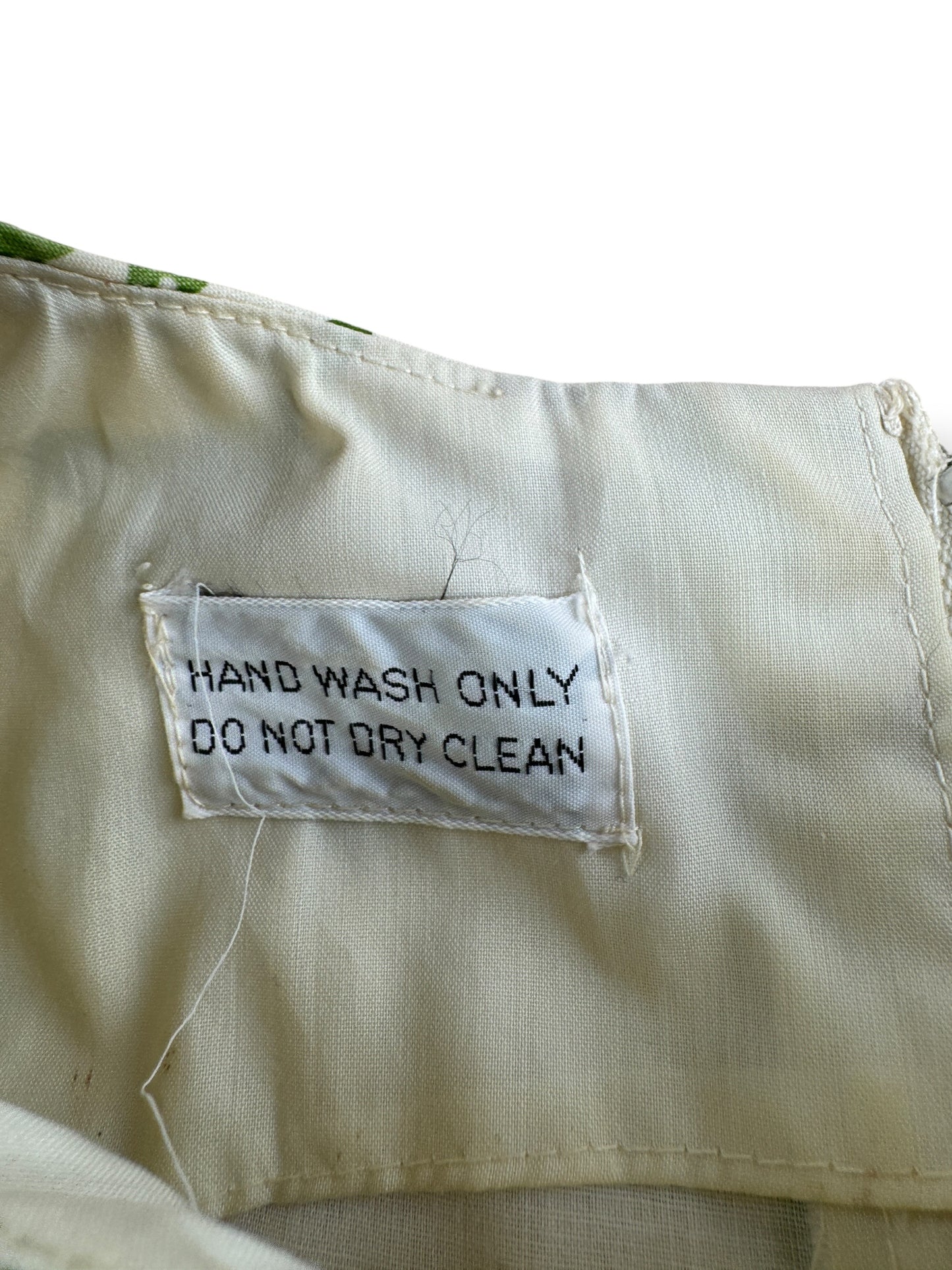 Tag on Vintage Panda Print Vested Gentress Cotton/Poly Dress SZ 10