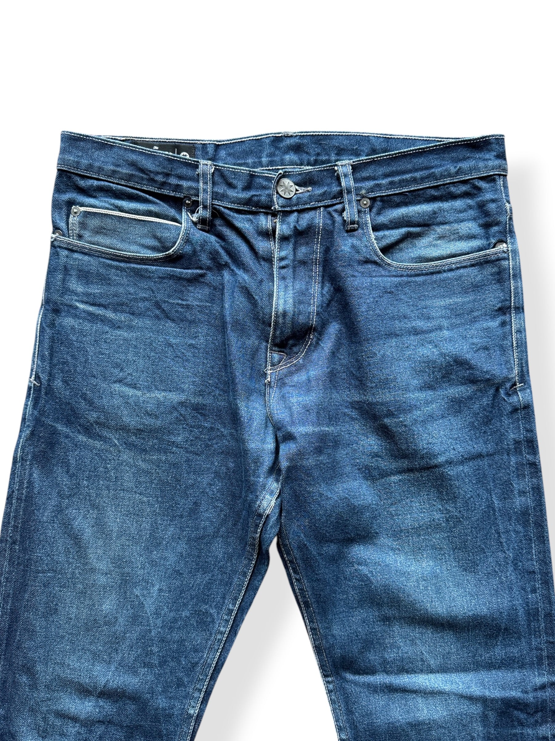 Close-up of Freenote Cloth Selvedge Jeans W33 (Fits W34)
