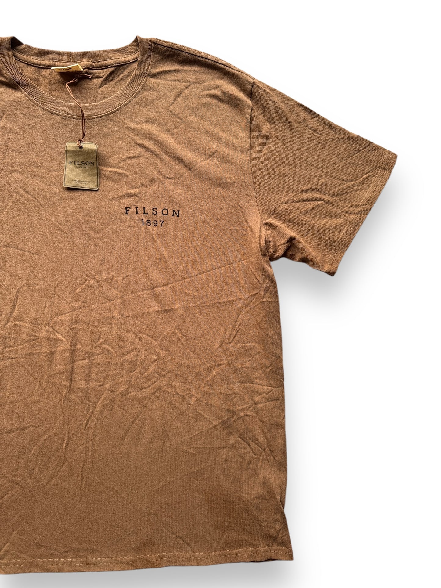 front left of NWT Filson Outfitter Graphic Tee SZ XL