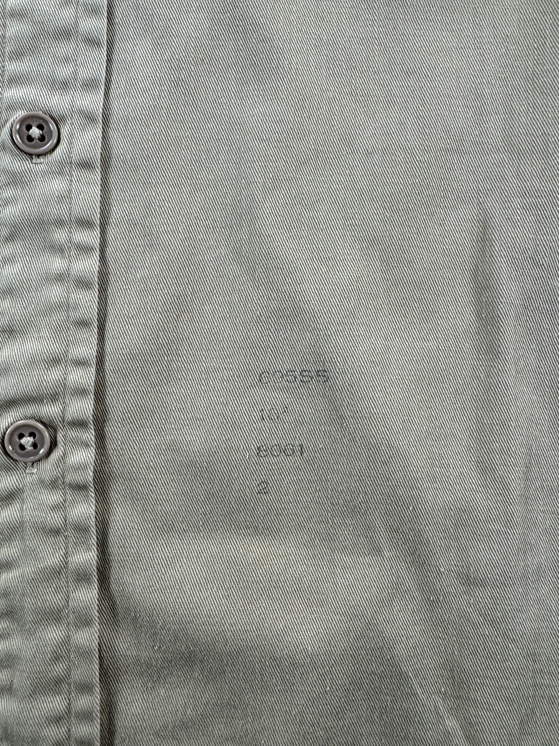 Stamp on Vintage Conqueror Heavy Weight Twill Shirt SZ XL