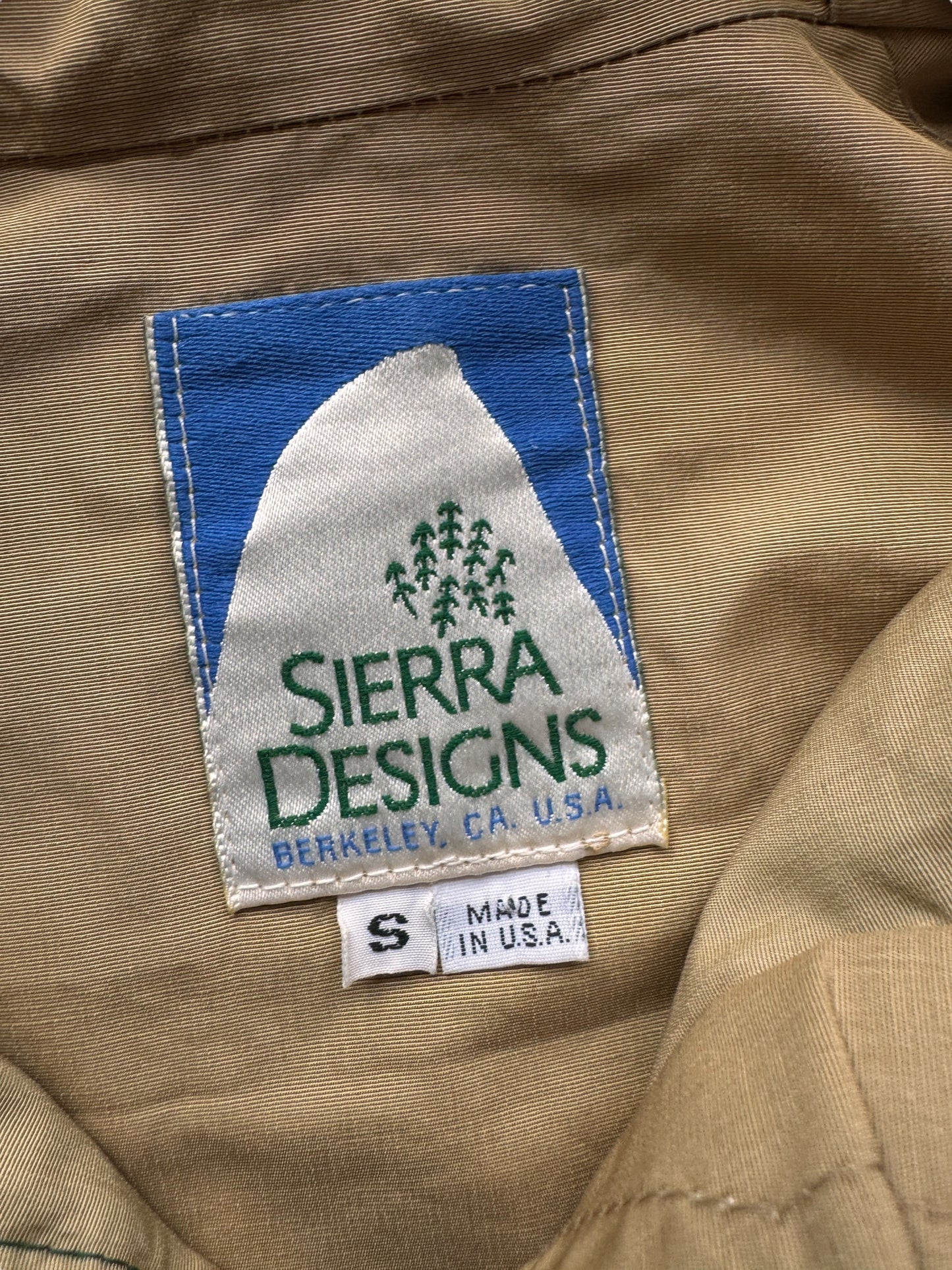 Tag 1 on Vintage Sierra Designs Green Rain Parka SZ S