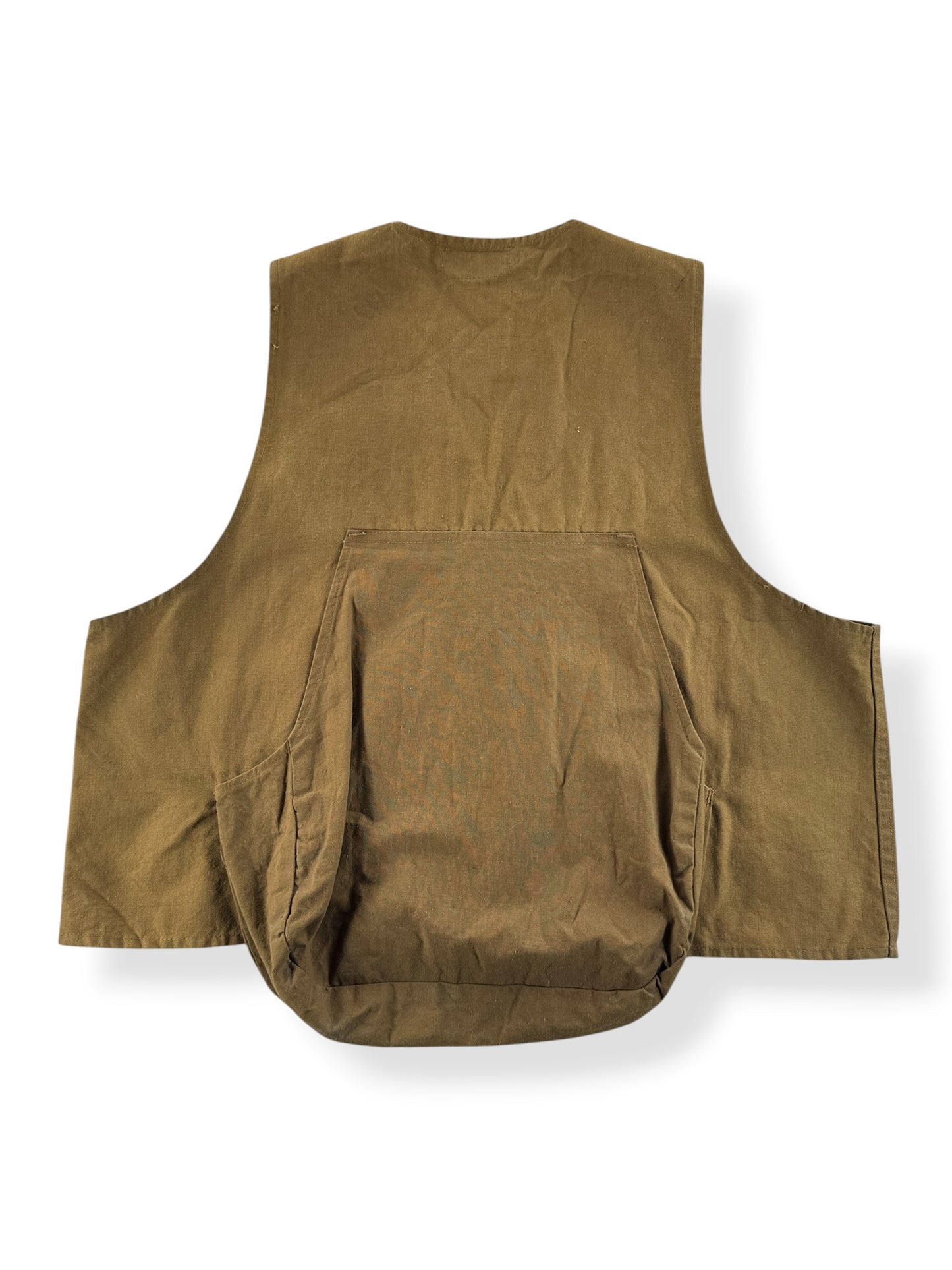 Back of Vintage Bullseye Bill Hunting Vest SZ XL