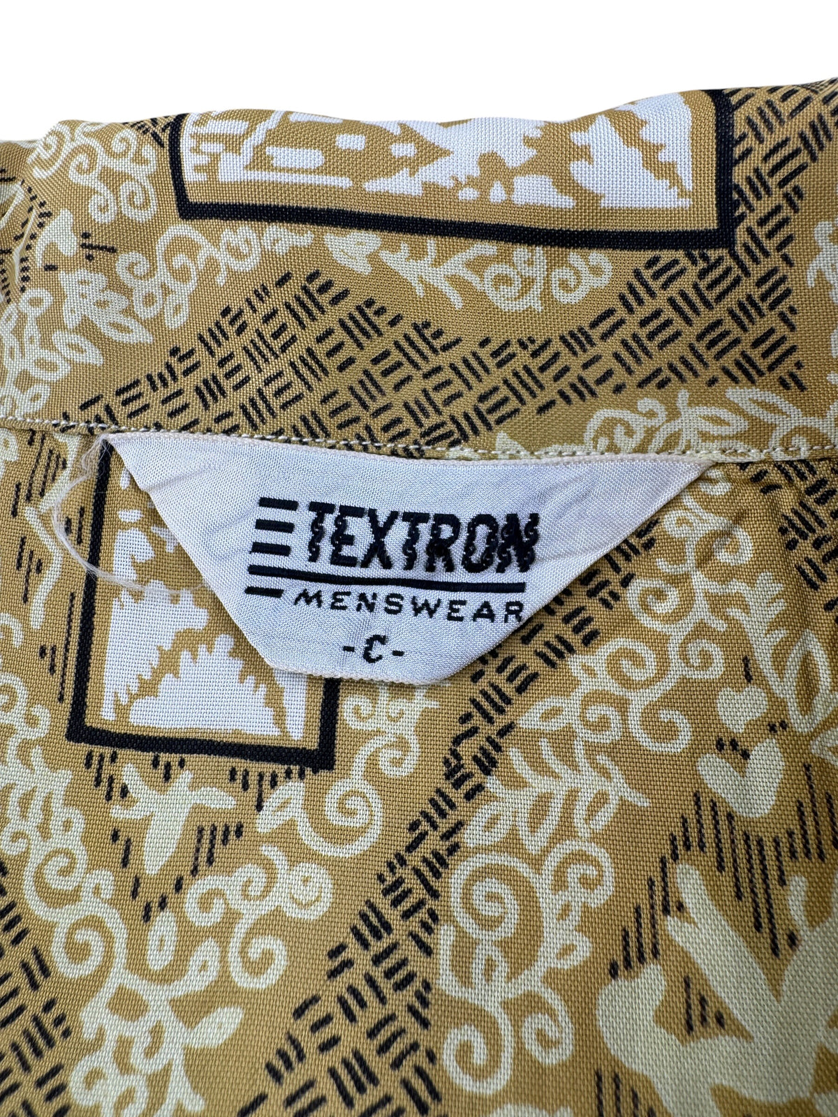 Tag on Vintage Texron Menswear Pajama Top SZ XL