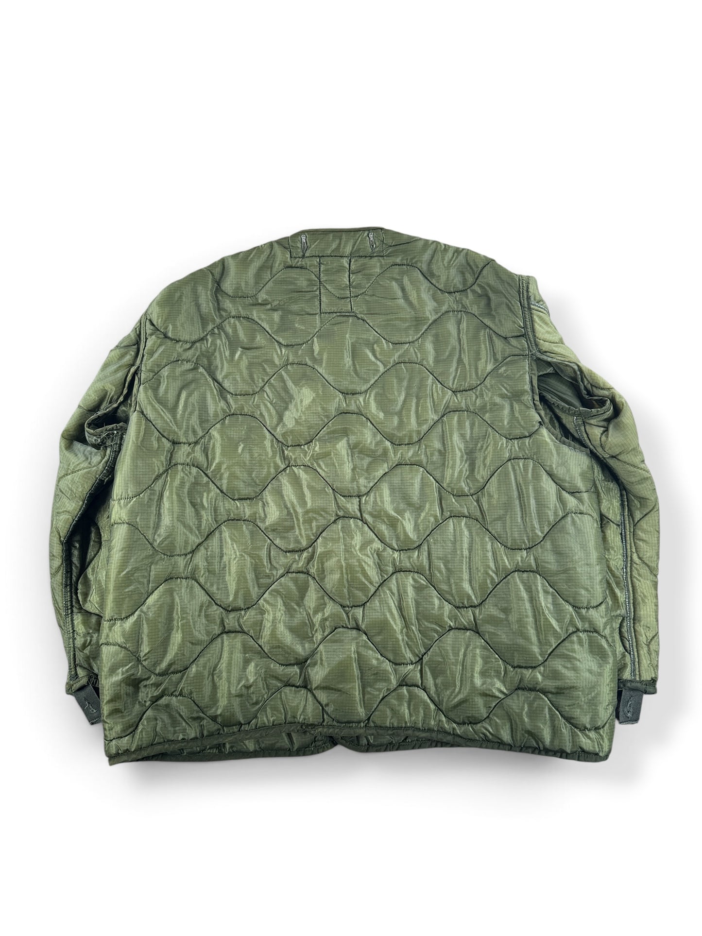 Back of Vintage Military Liner SZ XL